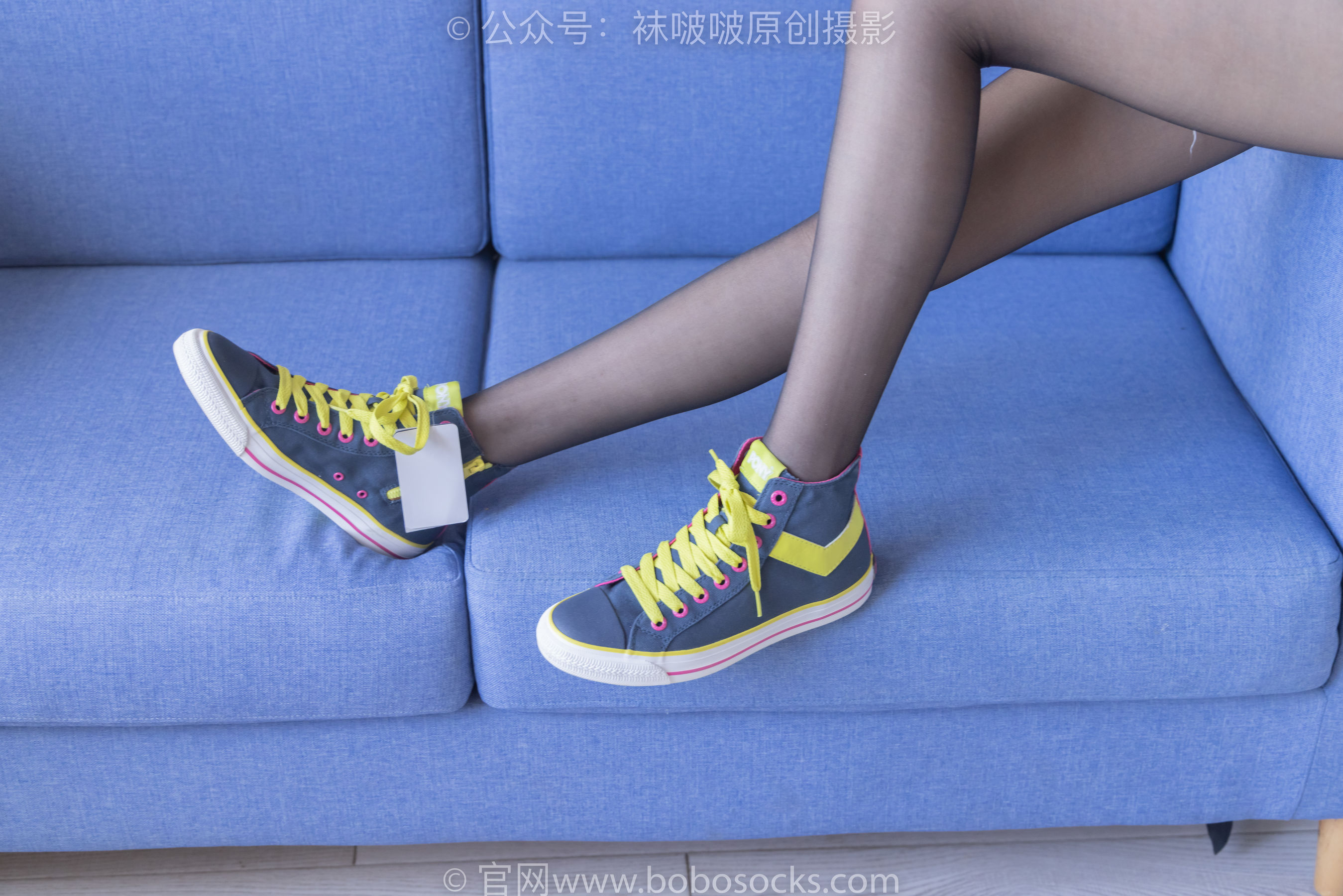 BoBoSocks袜啵啵 No.215 小甜豆-三双帆布鞋板鞋、厚白丝、黑丝