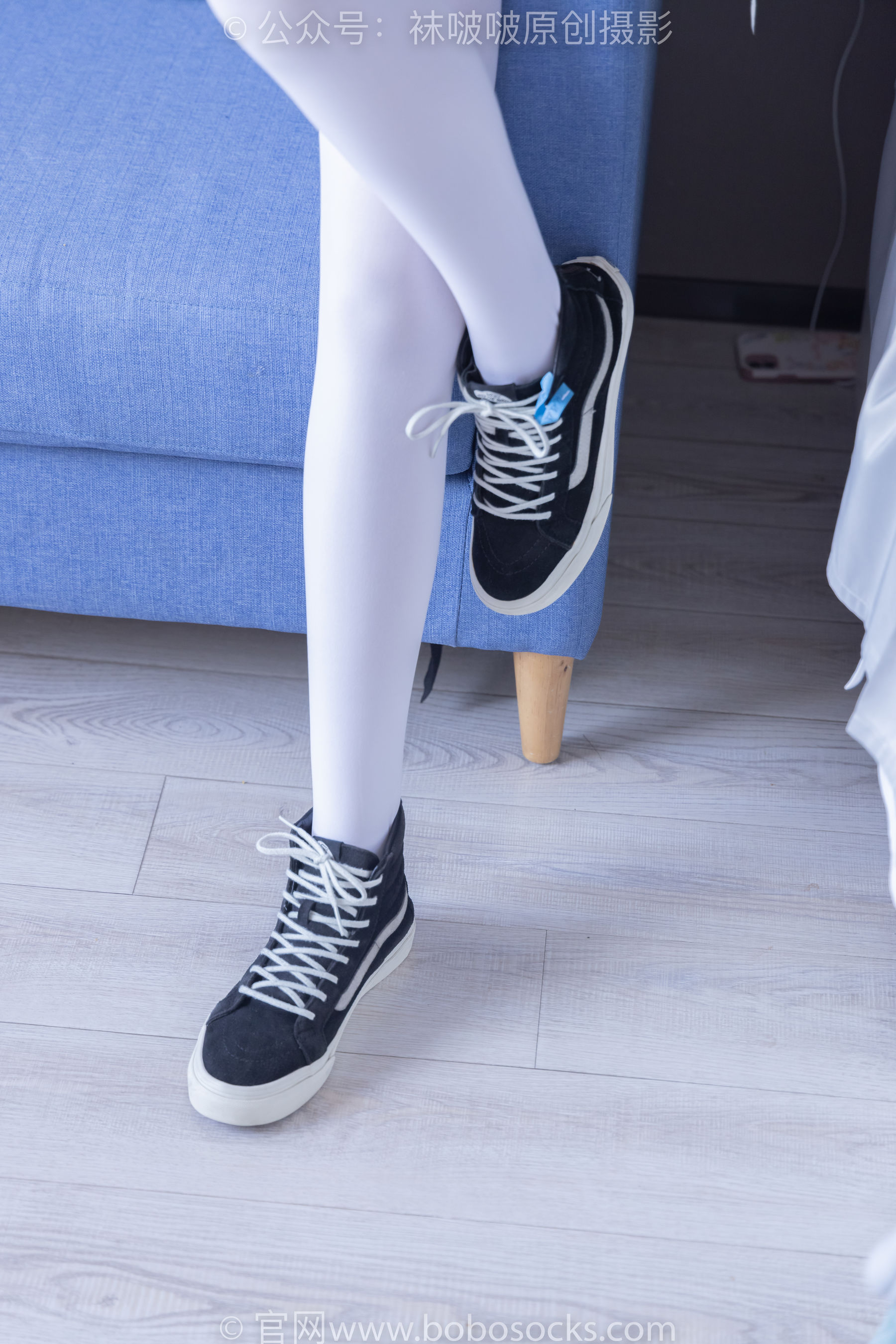 BoBoSocks袜啵啵 No.215 小甜豆-三双帆布鞋板鞋、厚白丝、黑丝