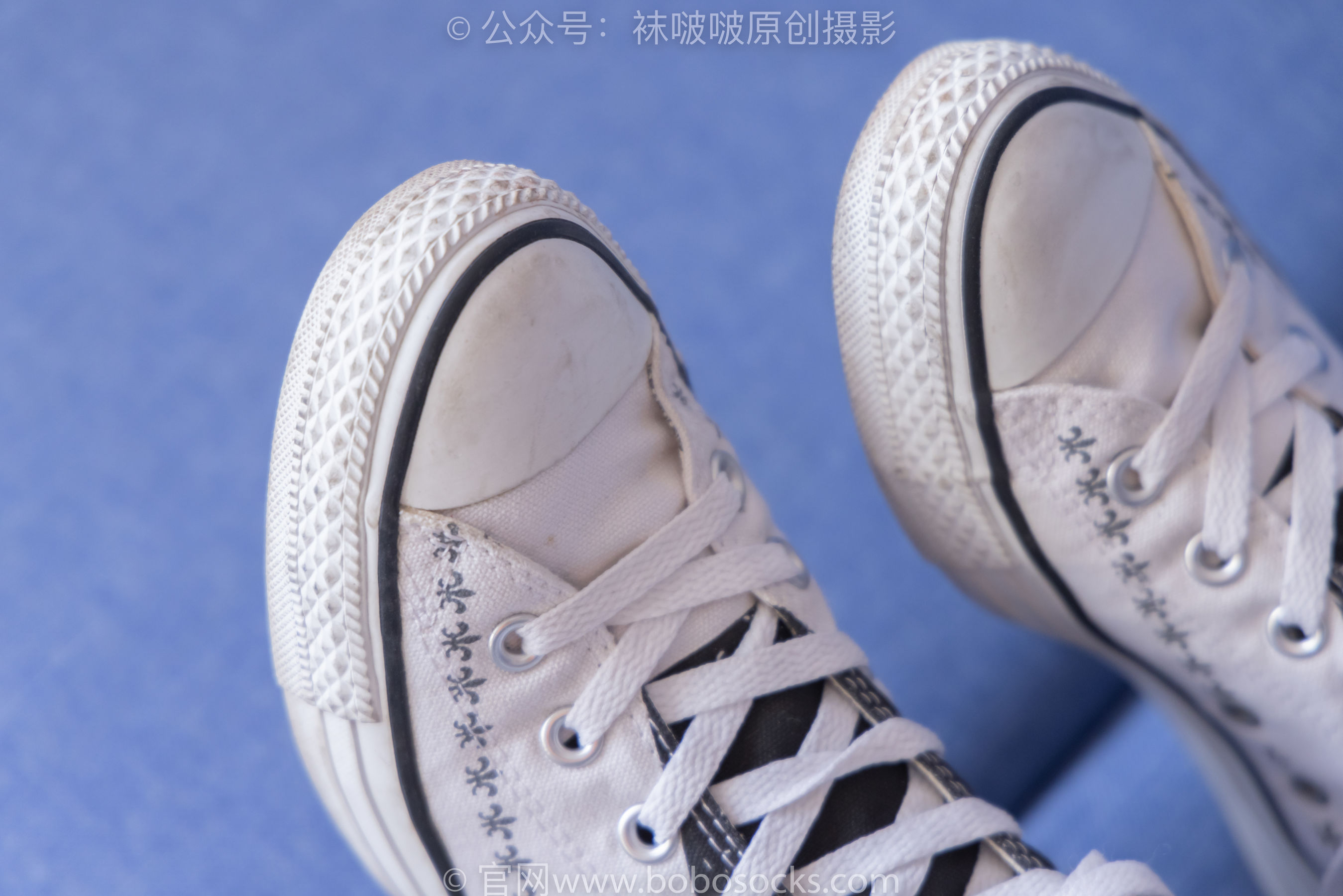 BoBoSocks袜啵啵 No.215 小甜豆-三双帆布鞋板鞋、厚白丝、黑丝