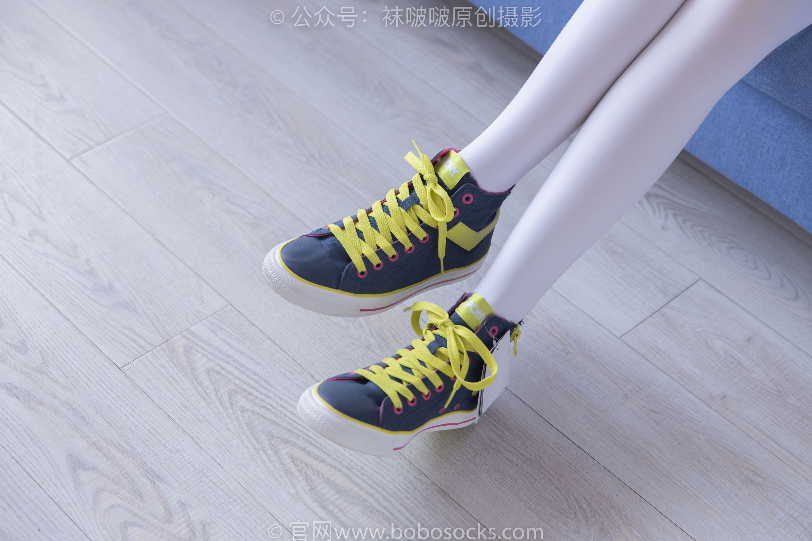 BoBoSocks袜啵啵 No.215 小甜豆-三双帆布鞋板鞋、厚白丝、黑丝