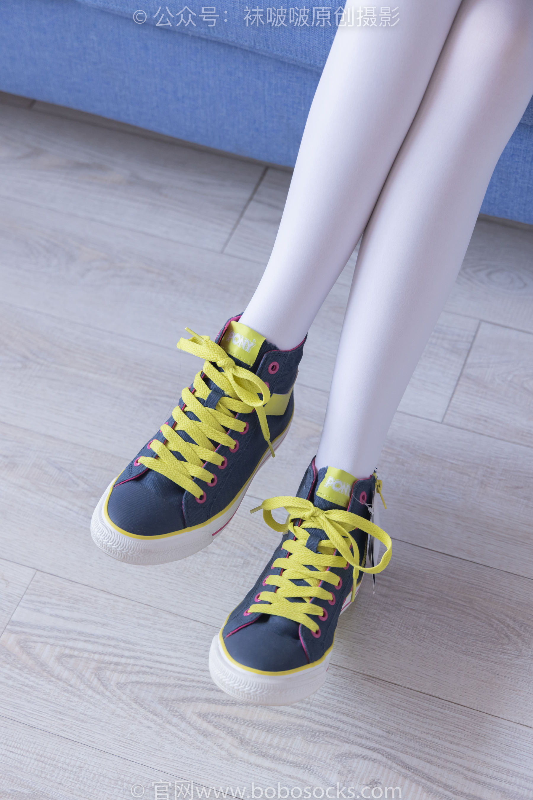 BoBoSocks袜啵啵 No.215 小甜豆-三双帆布鞋板鞋、厚白丝、黑丝