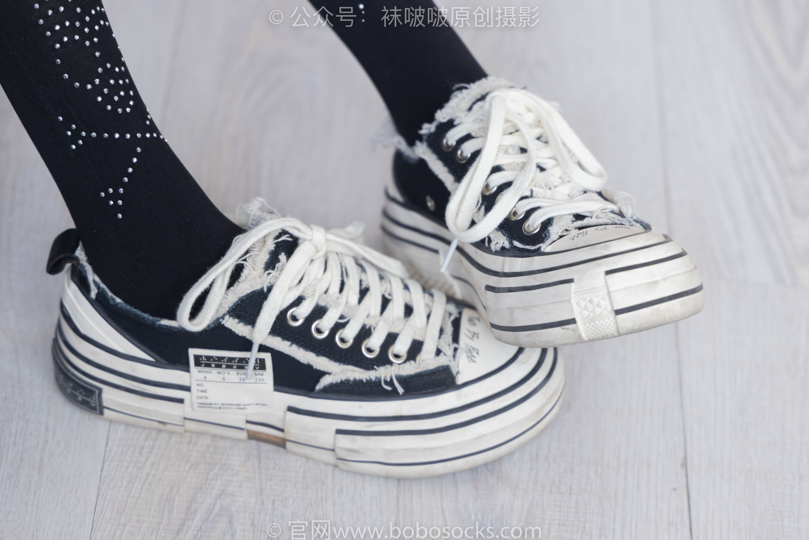 BoBoSocks袜啵啵 No.219 稚予-板鞋、拖鞋、厚黑丝、蕾丝黑丝