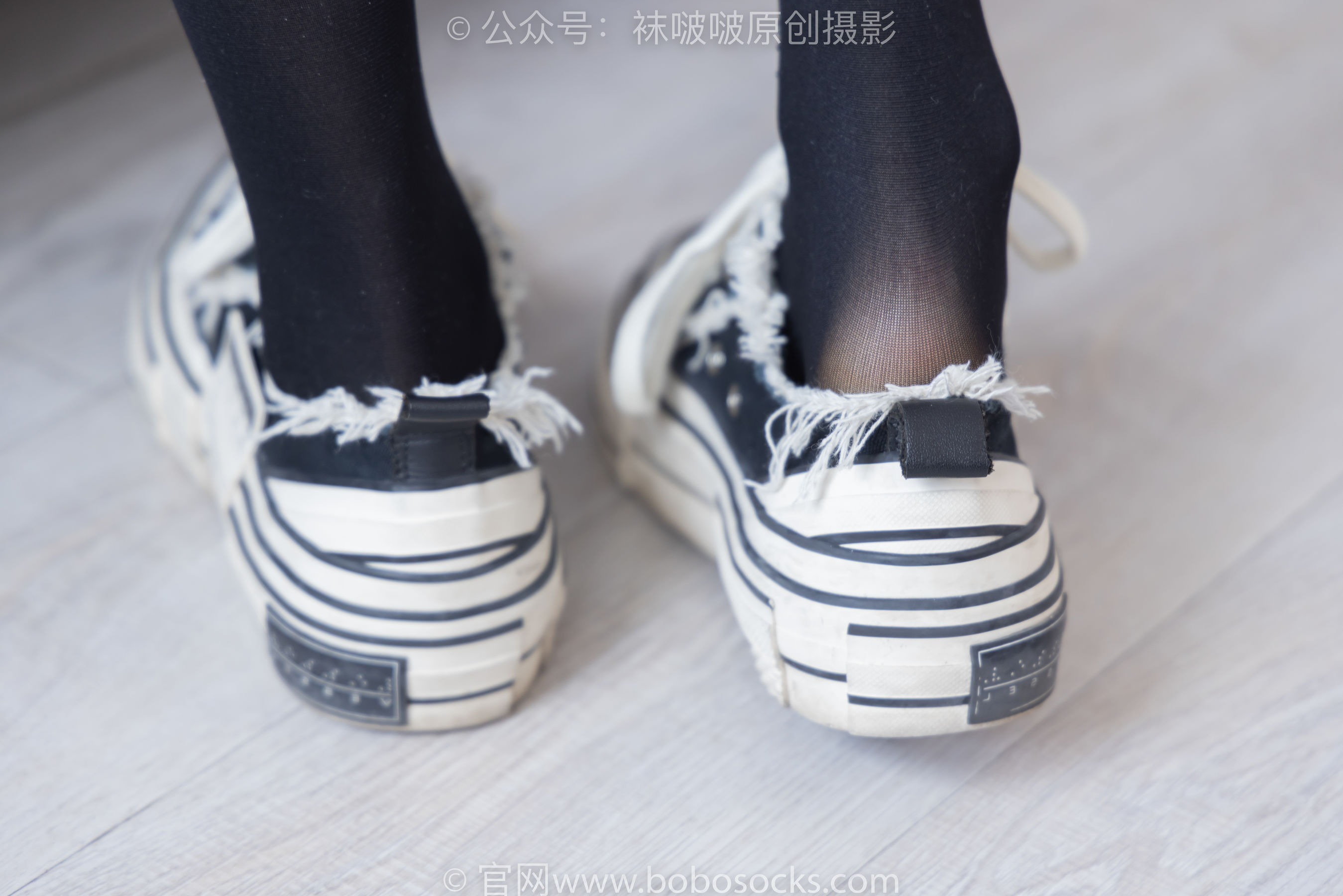 BoBoSocks袜啵啵 No.219 稚予-板鞋、拖鞋、厚黑丝、蕾丝黑丝