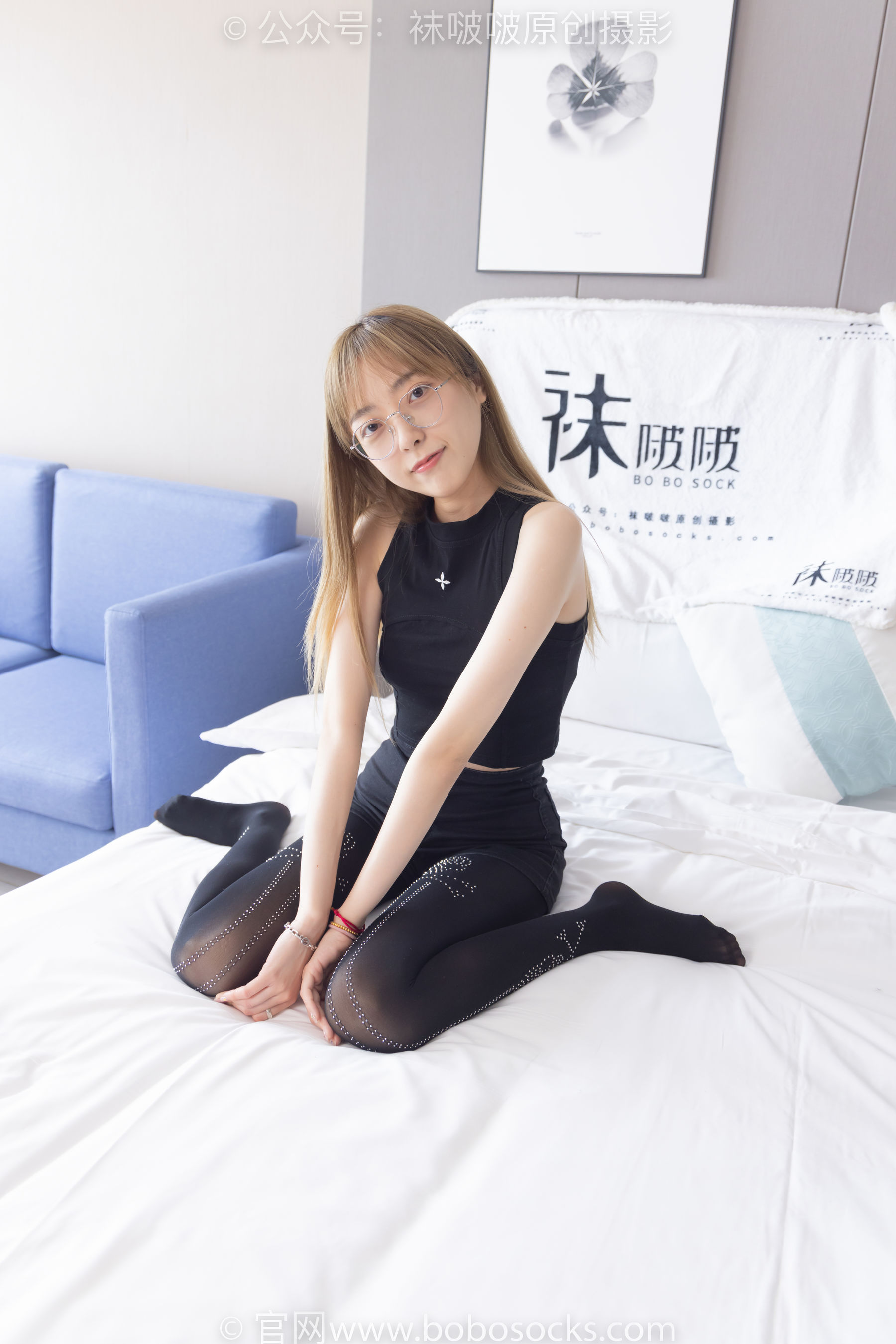 BoBoSocks袜啵啵 No.219 稚予-板鞋、拖鞋、厚黑丝、蕾丝黑丝