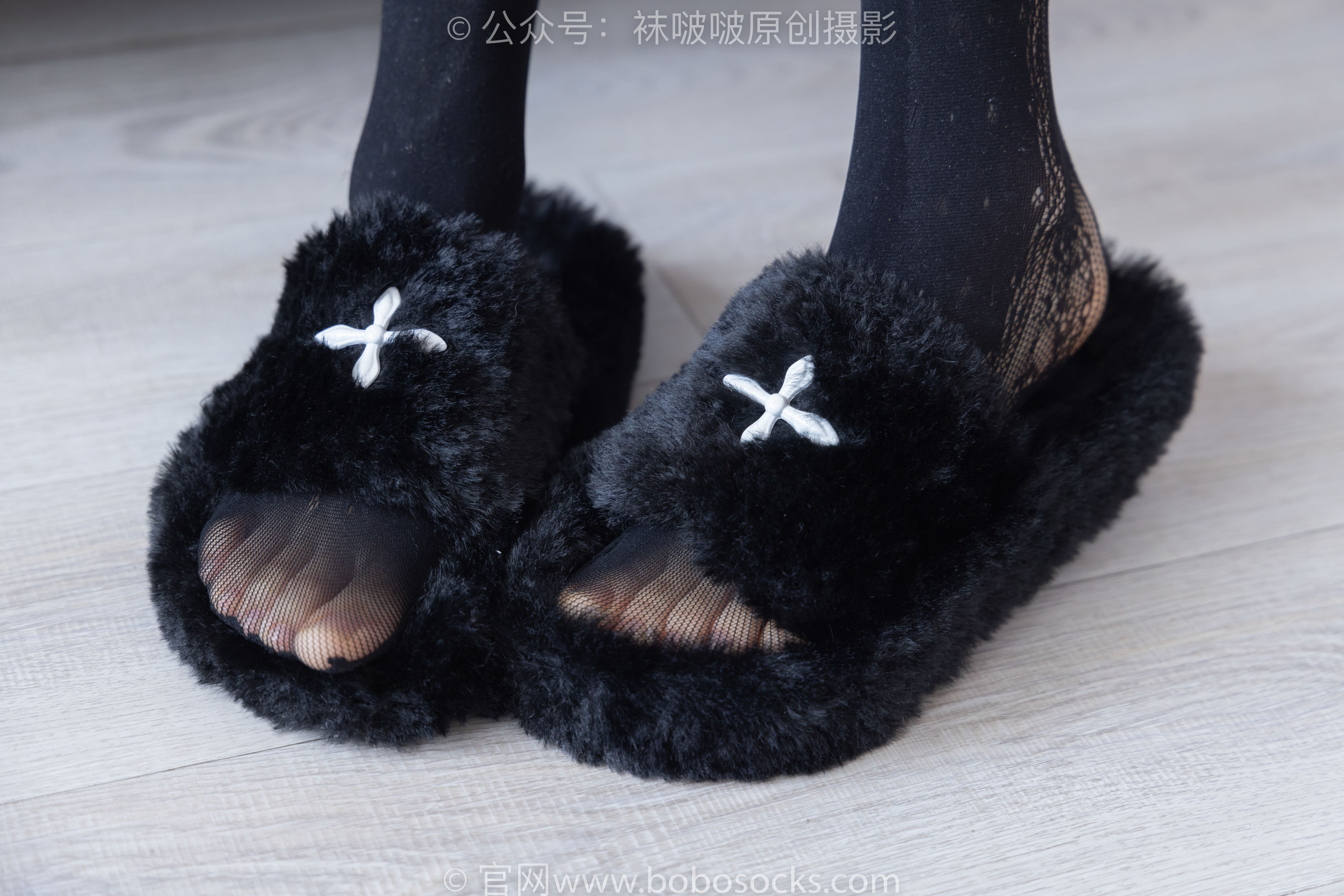 BoBoSocks袜啵啵 No.219 稚予-板鞋、拖鞋、厚黑丝、蕾丝黑丝