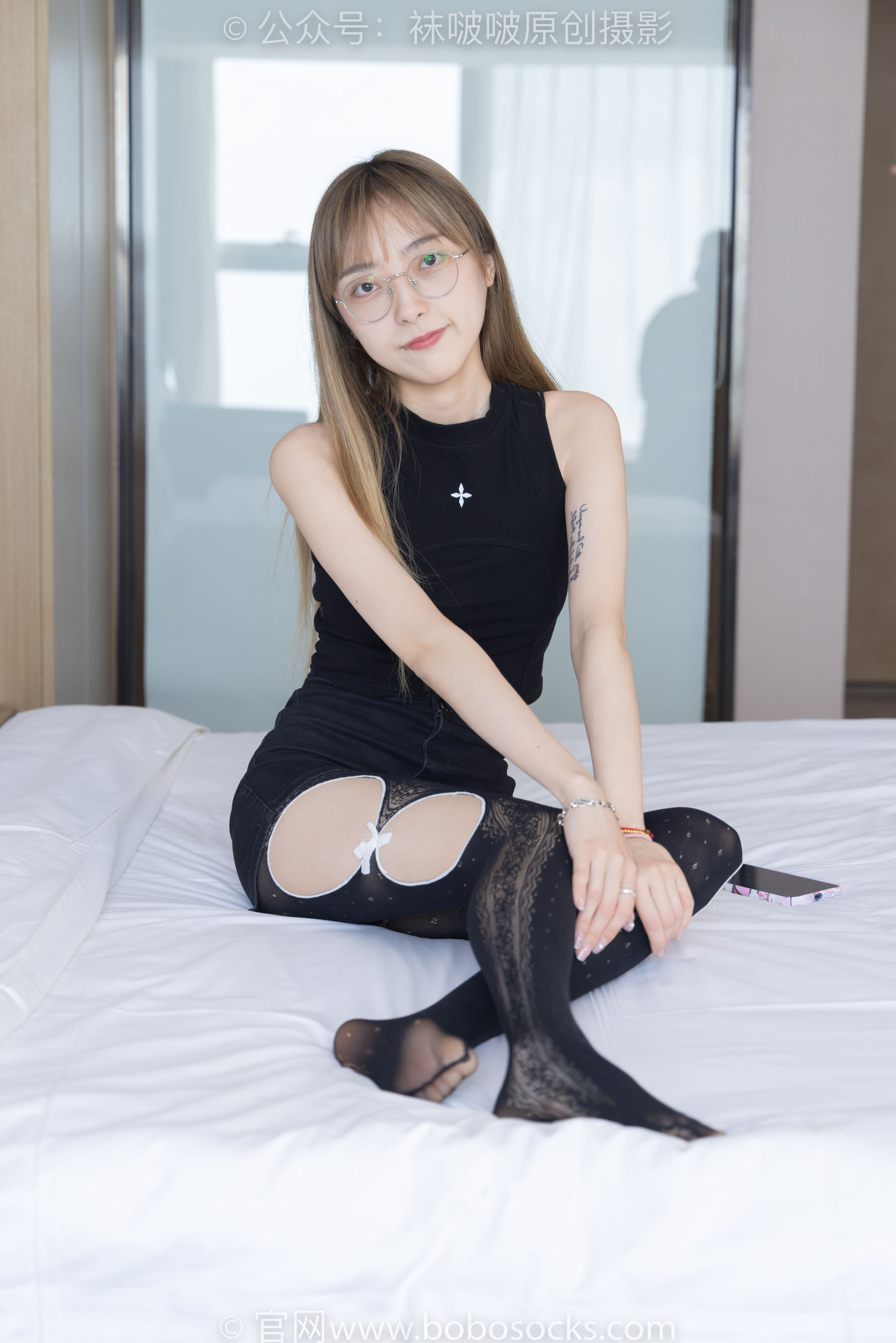 BoBoSocks袜啵啵 No.219 稚予-板鞋、拖鞋、厚黑丝、蕾丝黑丝