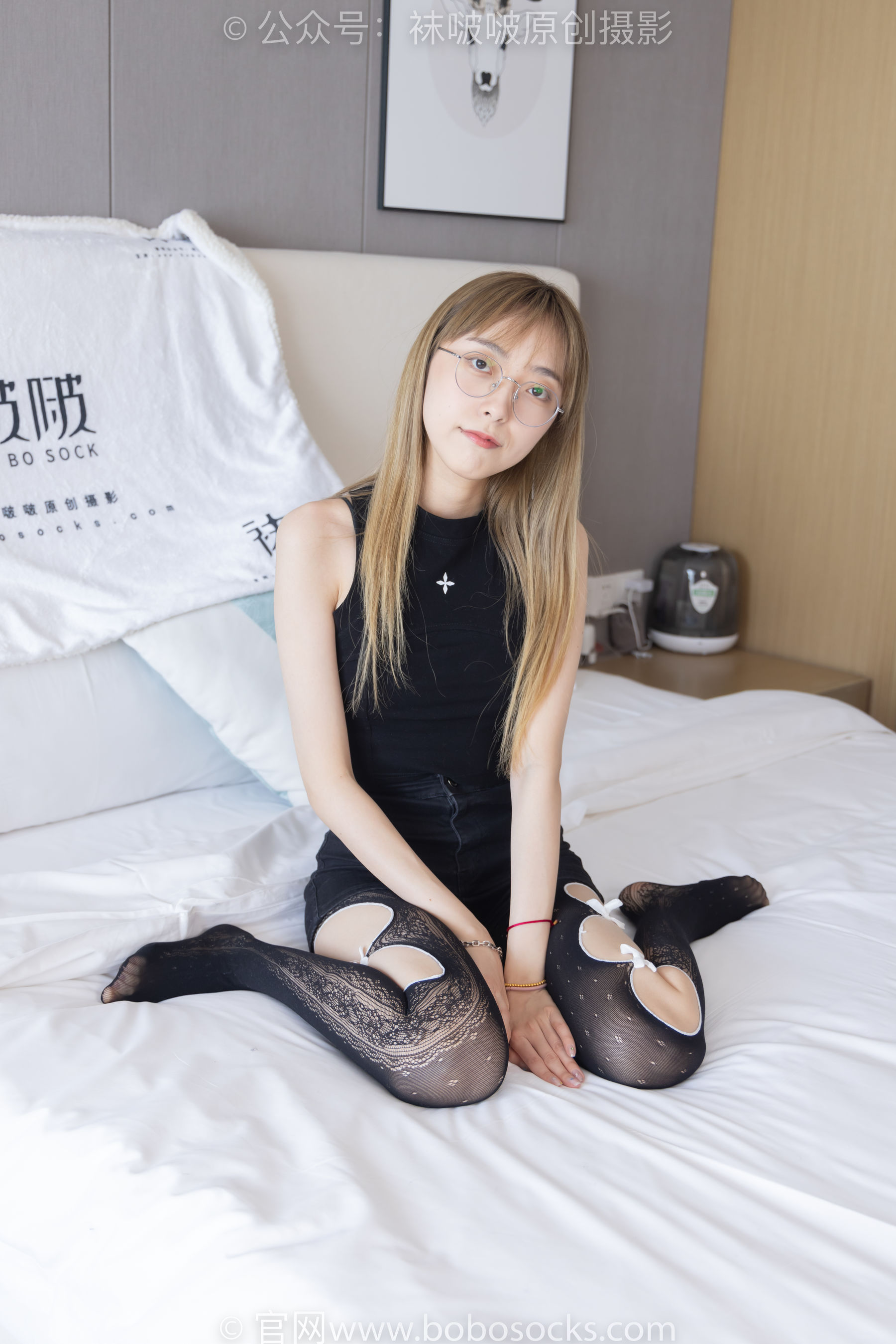BoBoSocks袜啵啵 No.219 稚予-板鞋、拖鞋、厚黑丝、蕾丝黑丝
