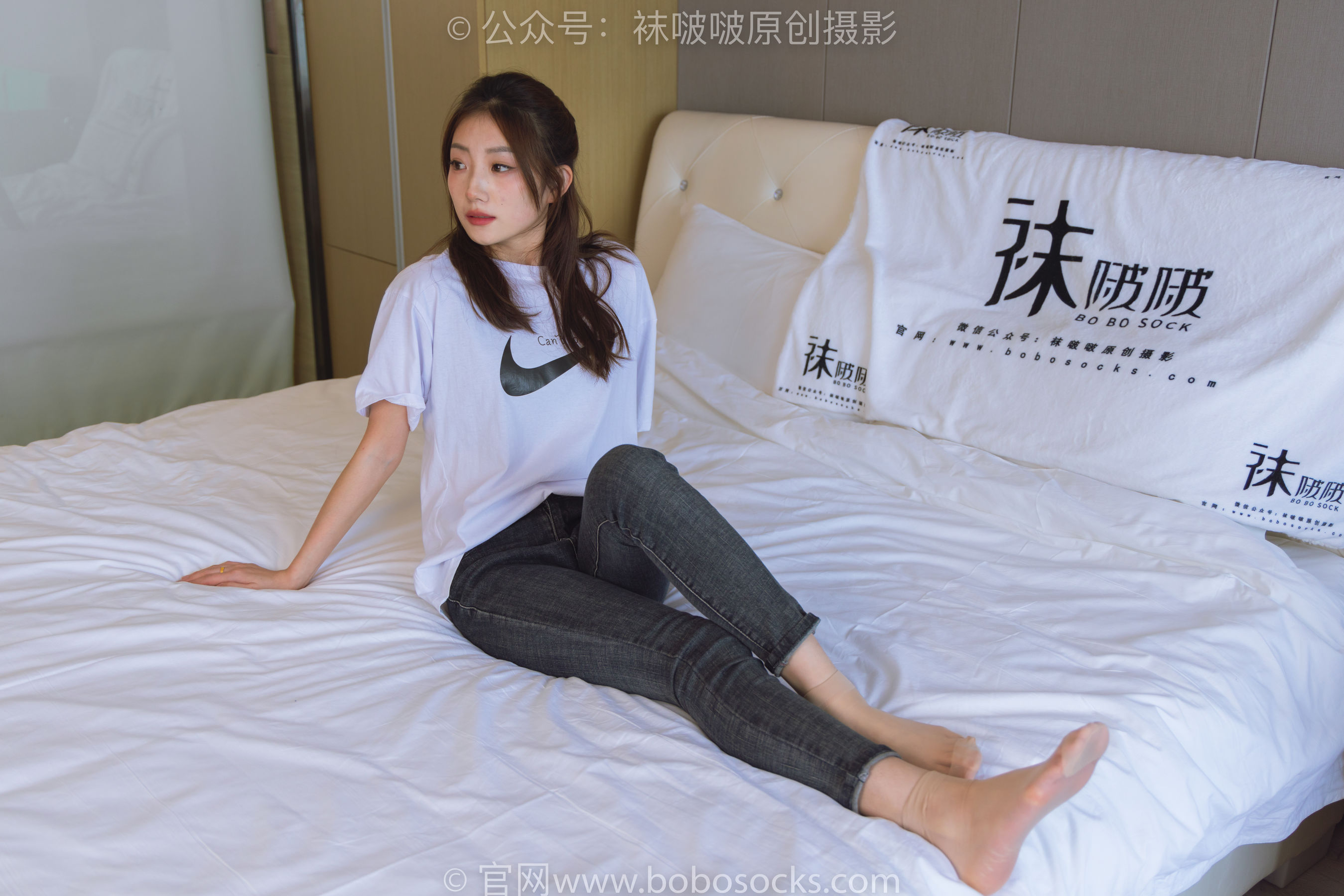 BoBoSocks袜啵啵 No.220 小沫-两双板鞋、短肉丝、裸足