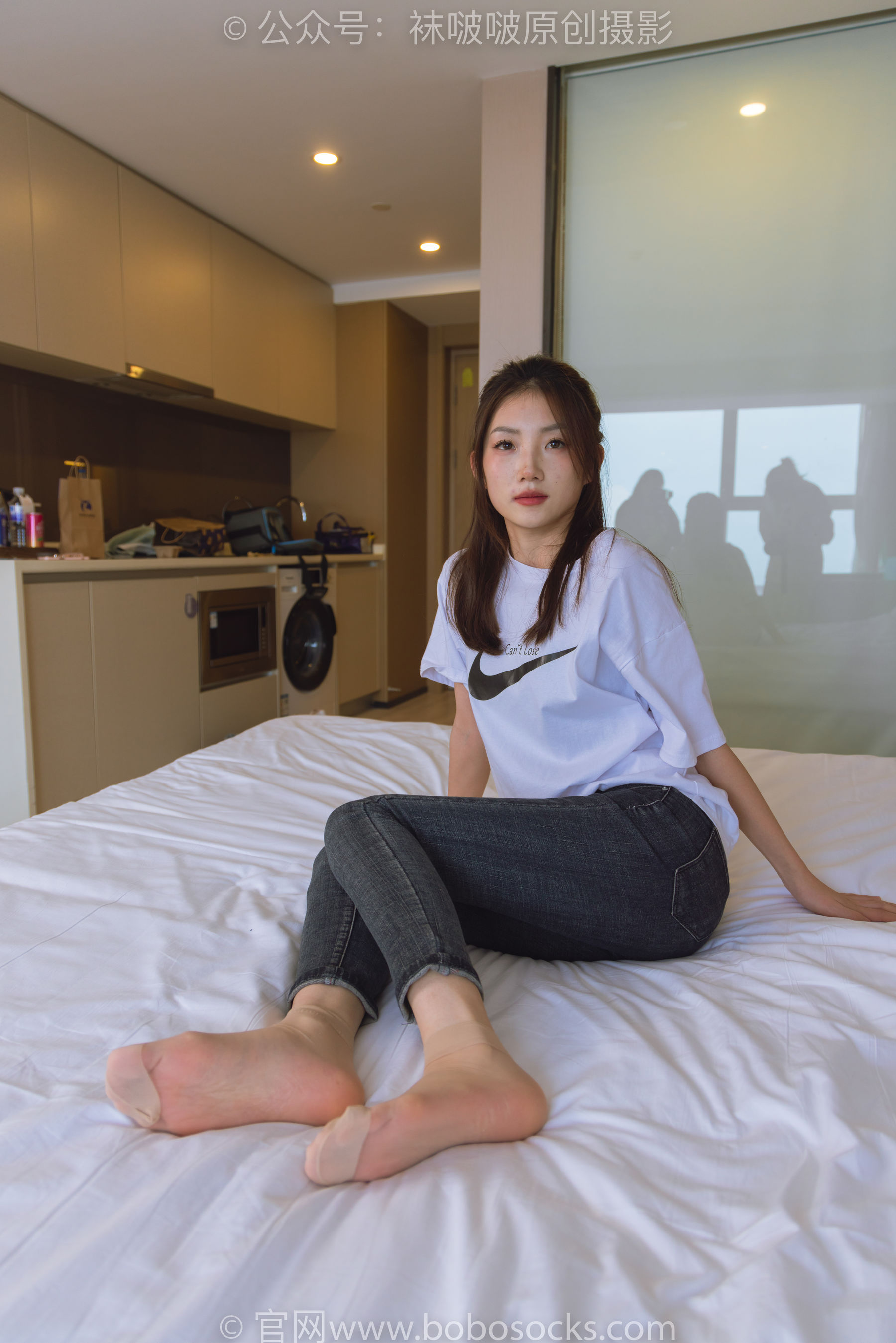 BoBoSocks袜啵啵 No.220 小沫-两双板鞋、短肉丝、裸足