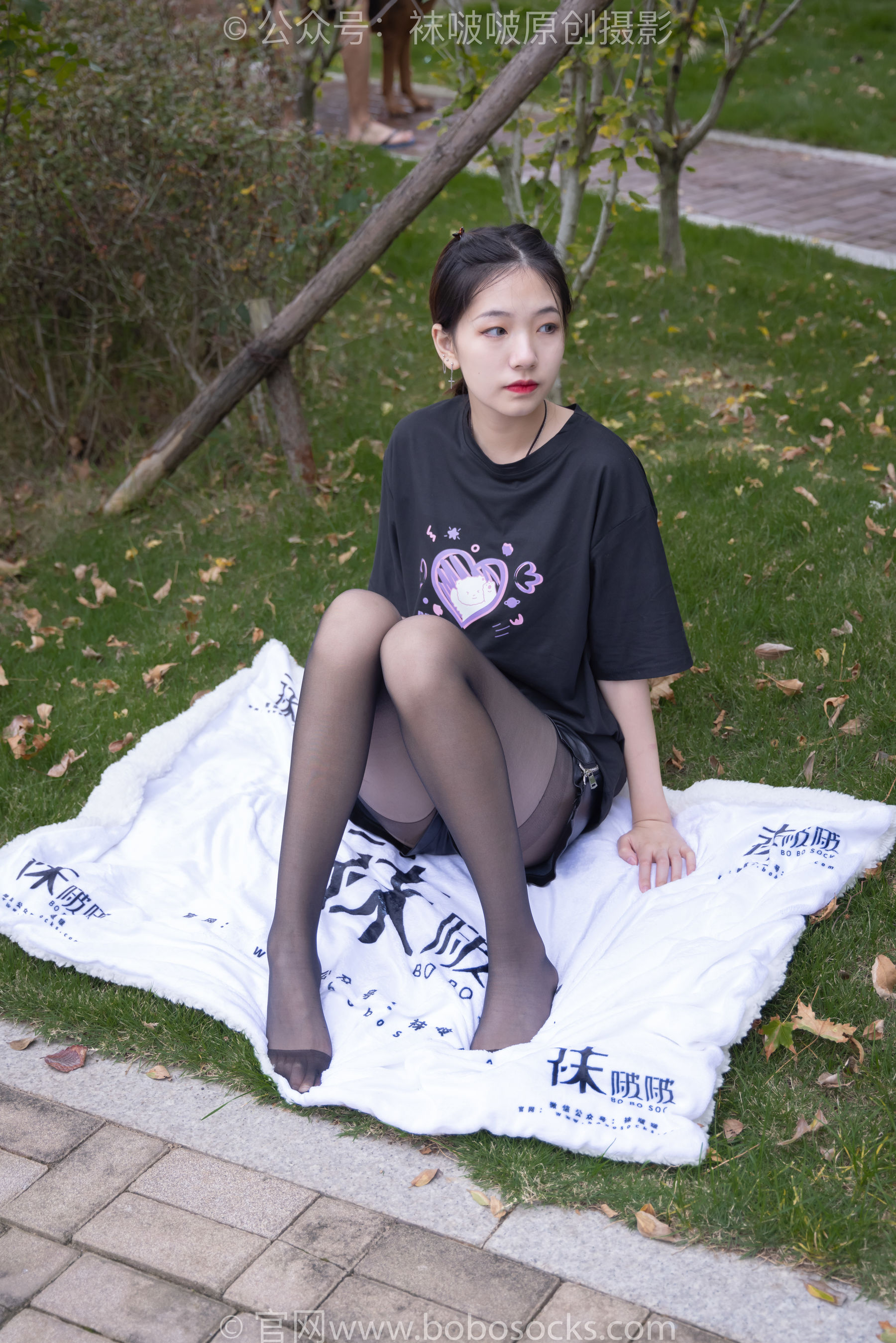 BoBoSocks袜啵啵 No.221 小甜豆-马丁靴、黑丝