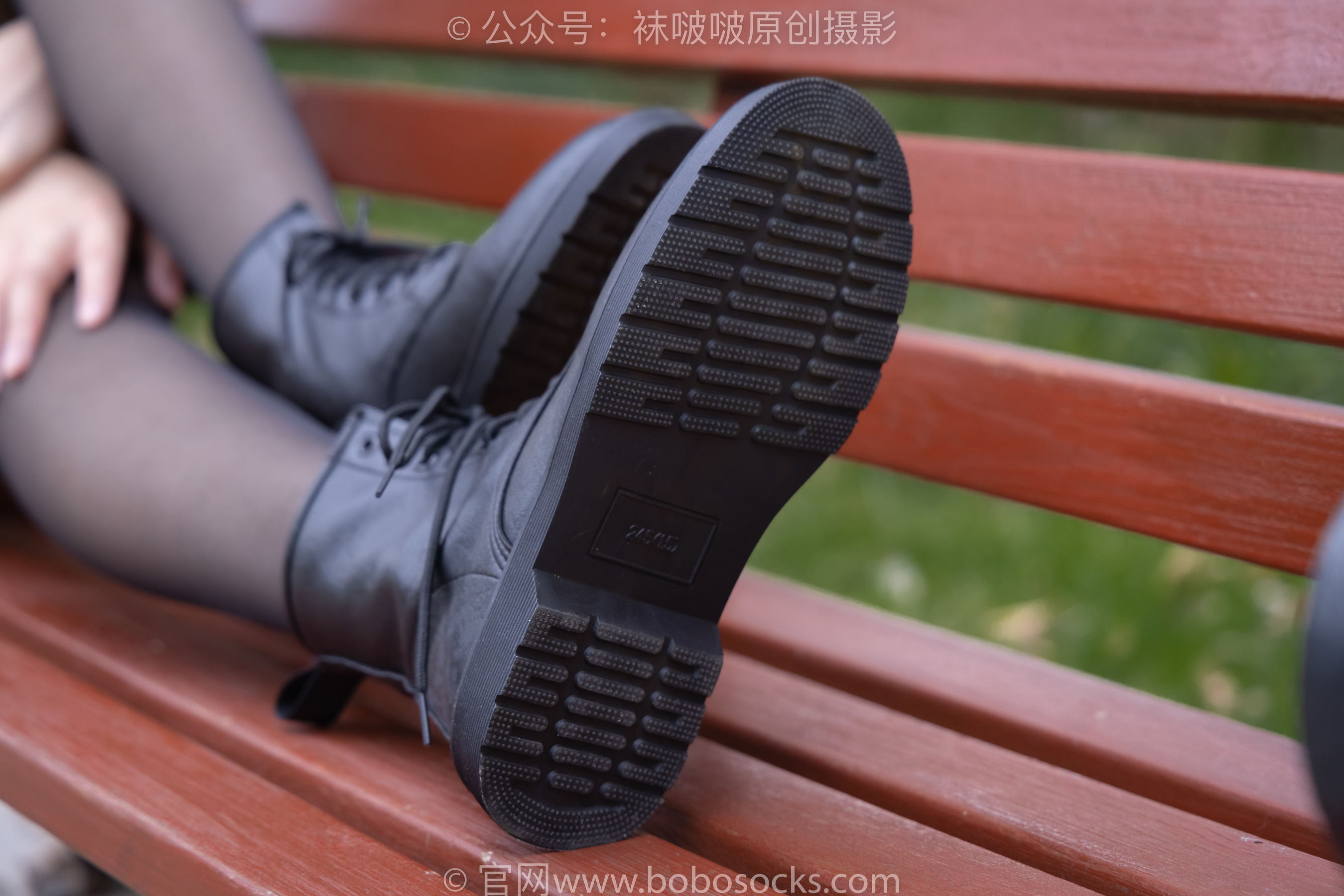 BoBoSocks袜啵啵 No.221 小甜豆-马丁靴、黑丝