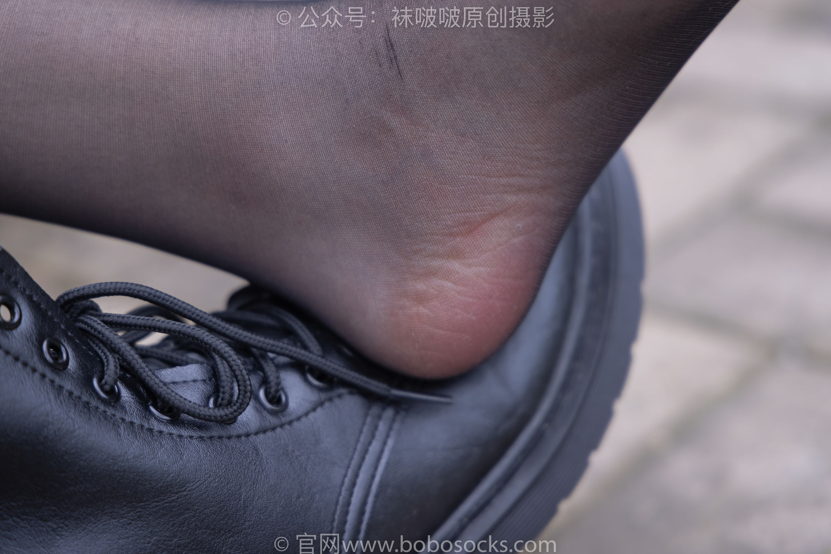 BoBoSocks袜啵啵 No.221 小甜豆-马丁靴、黑丝