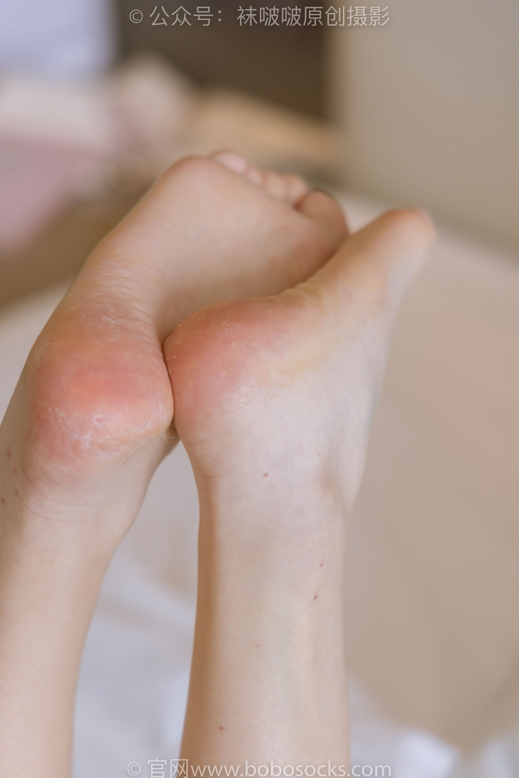 BoBoSocks袜啵啵 No.222 小甜豆-长靴、白棉袜、裸足