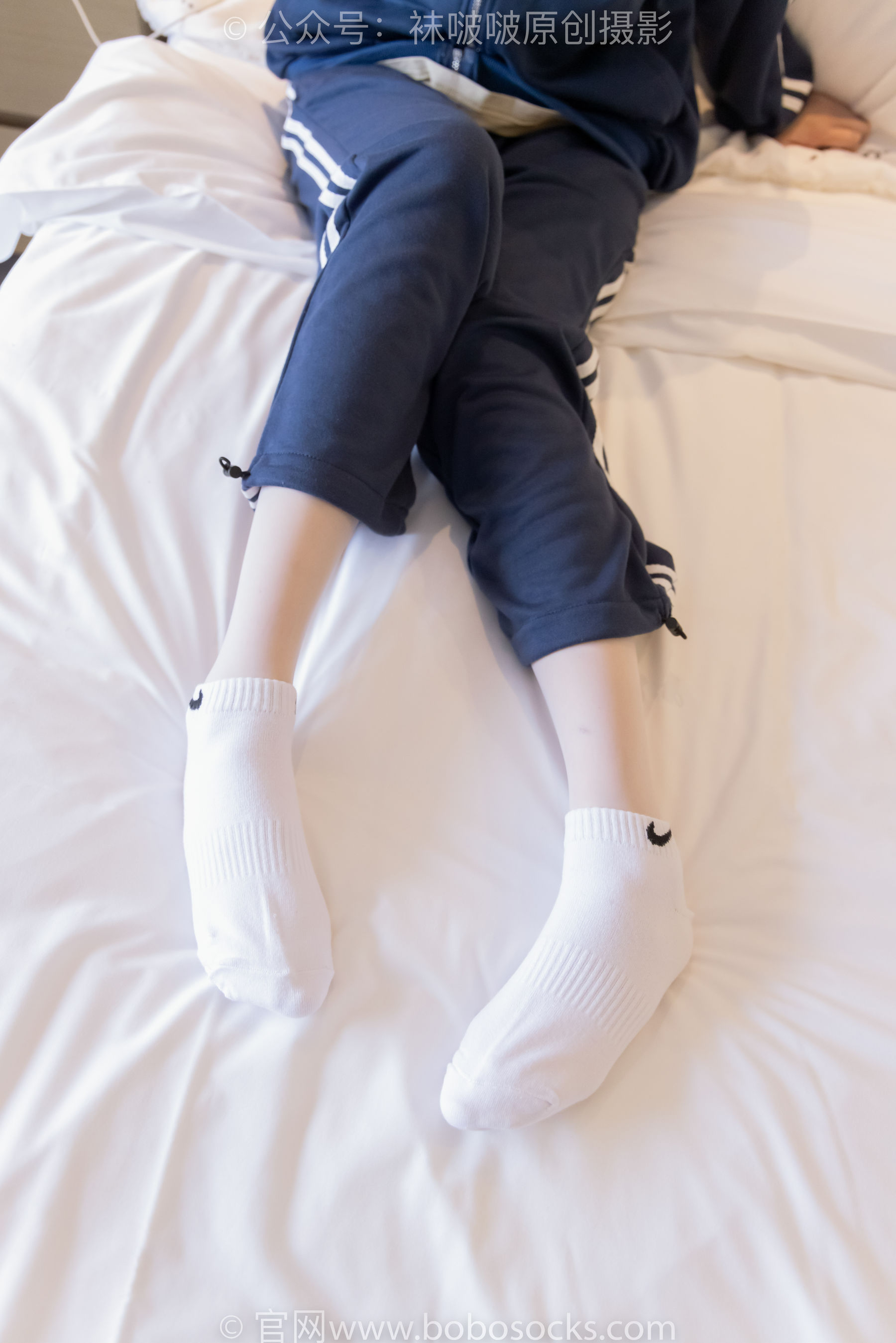 BoBoSocks袜啵啵 No.226 小甜豆-运动鞋、白棉袜、白丝