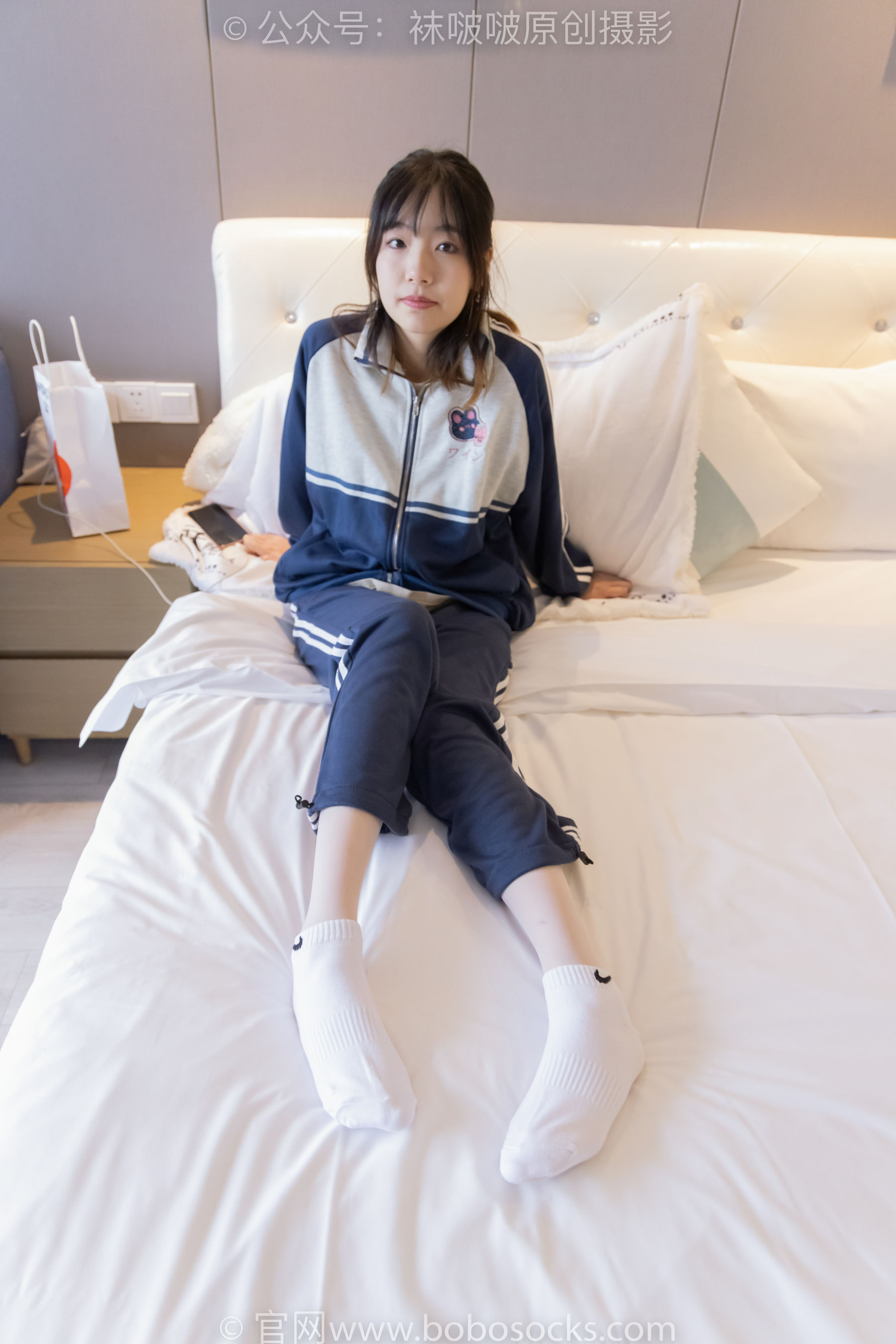 BoBoSocks袜啵啵 No.226 小甜豆-运动鞋、白棉袜、白丝