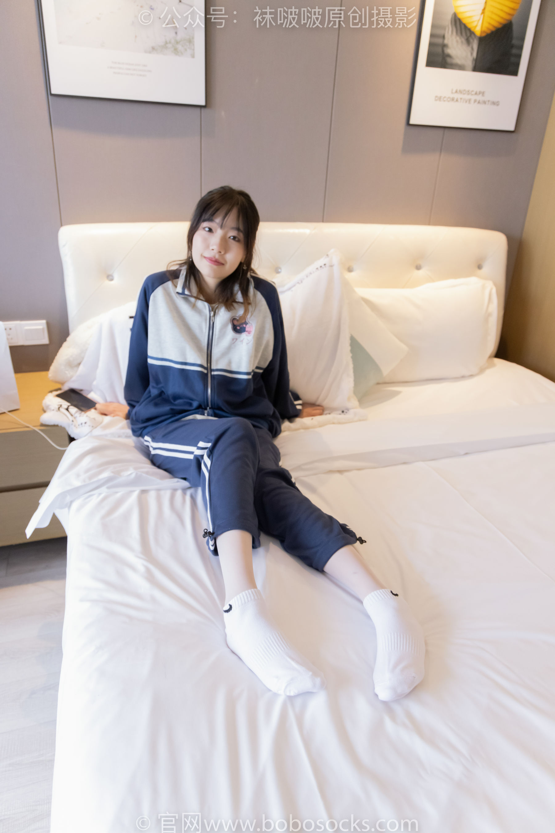 BoBoSocks袜啵啵 No.226 小甜豆-运动鞋、白棉袜、白丝