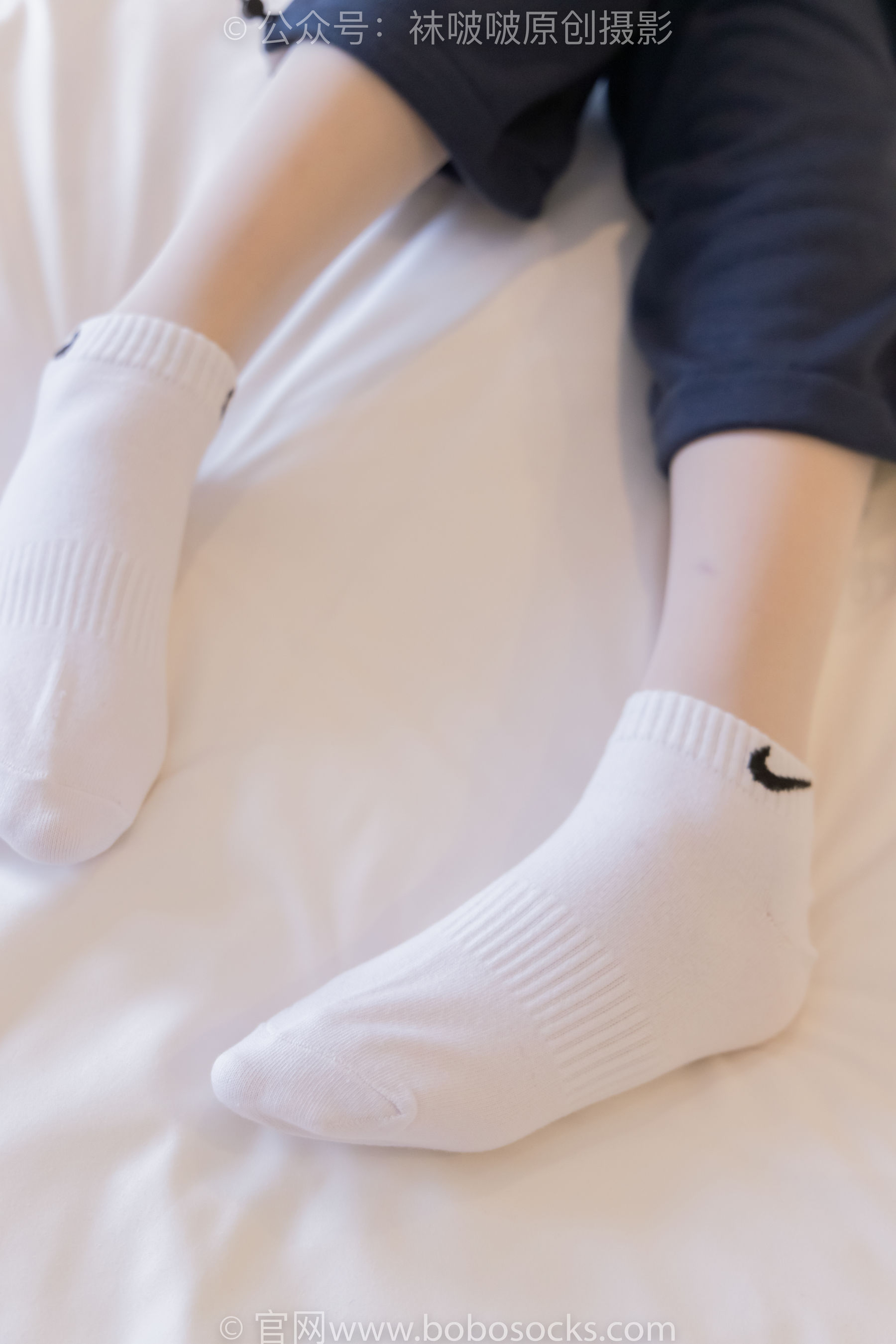 BoBoSocks袜啵啵 No.226 小甜豆-运动鞋、白棉袜、白丝