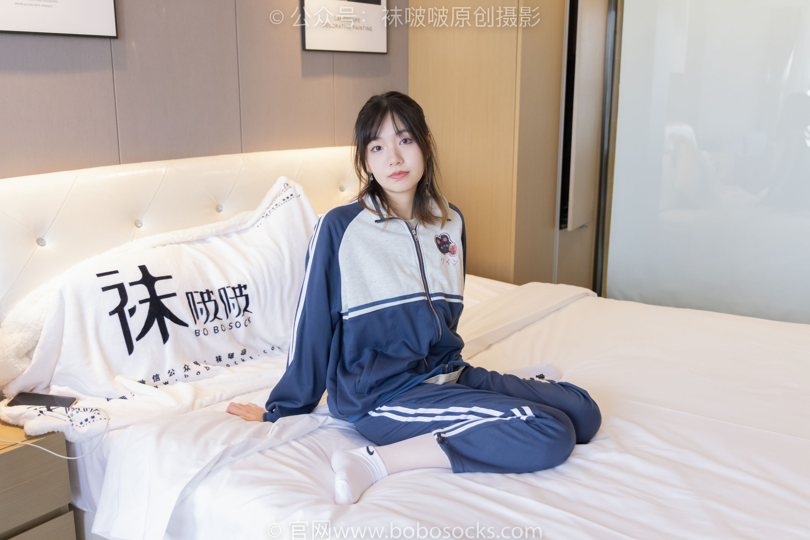 BoBoSocks袜啵啵 No.226 小甜豆-运动鞋、白棉袜、白丝