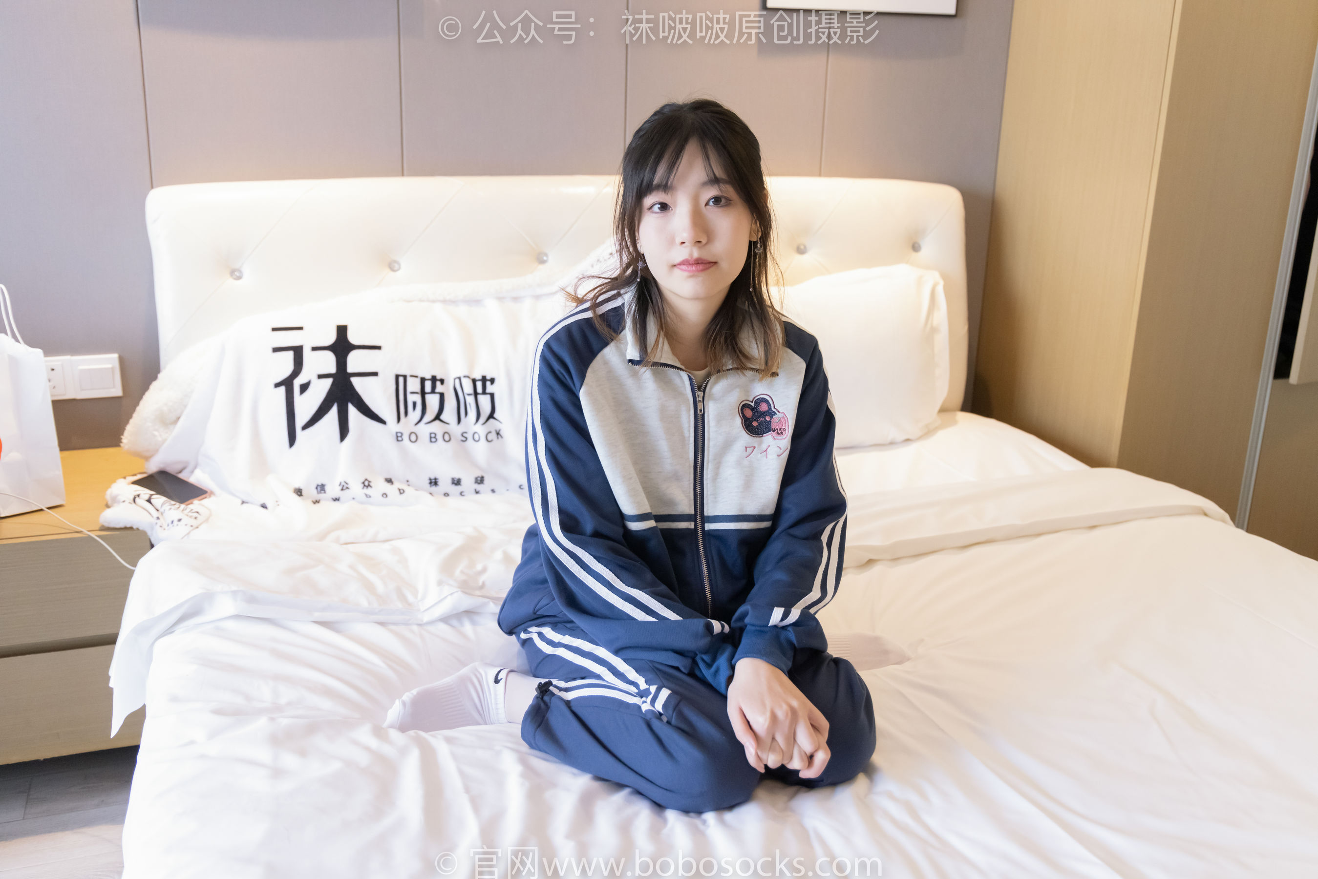 BoBoSocks袜啵啵 No.226 小甜豆-运动鞋、白棉袜、白丝