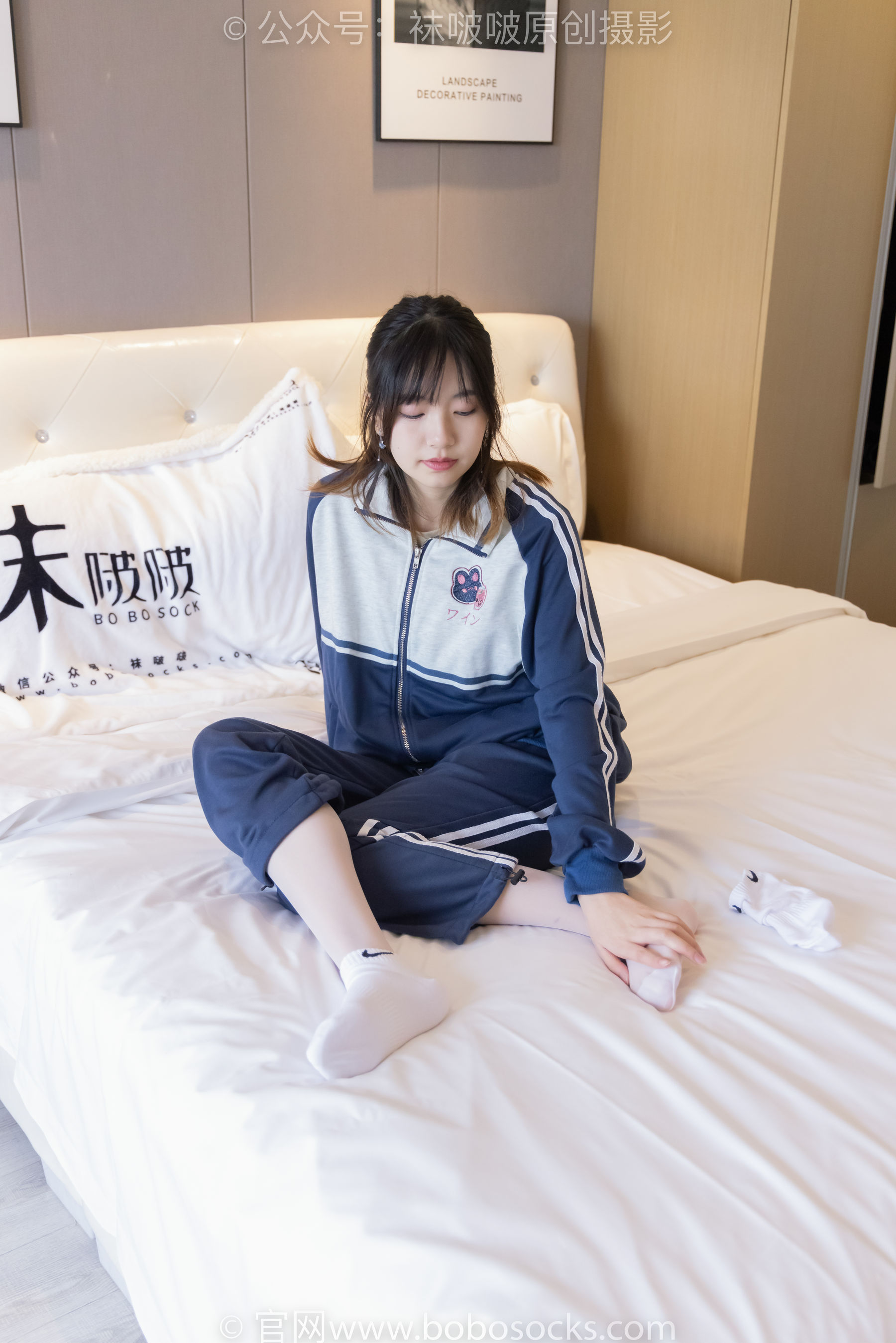 BoBoSocks袜啵啵 No.226 小甜豆-运动鞋、白棉袜、白丝