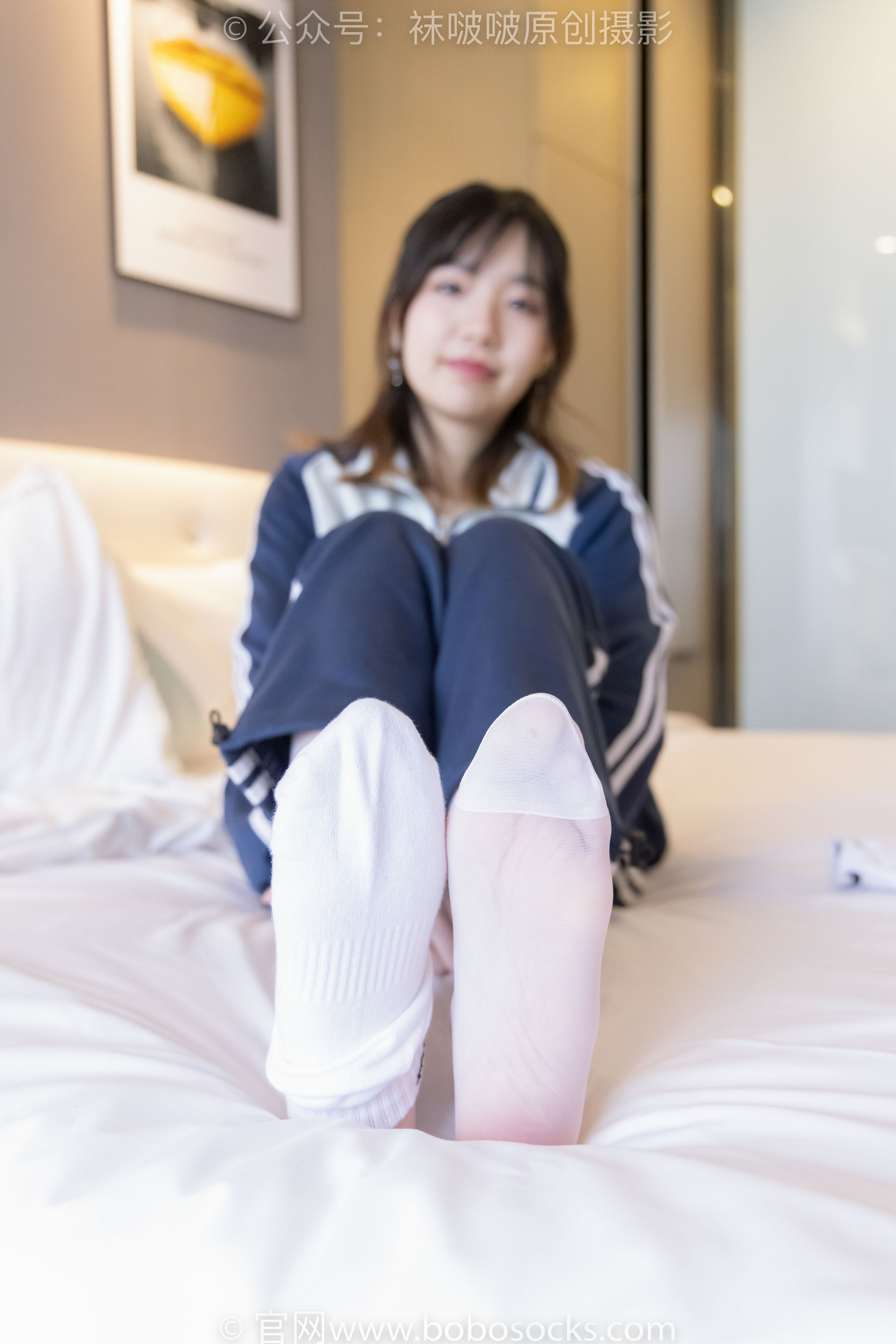 BoBoSocks袜啵啵 No.226 小甜豆-运动鞋、白棉袜、白丝