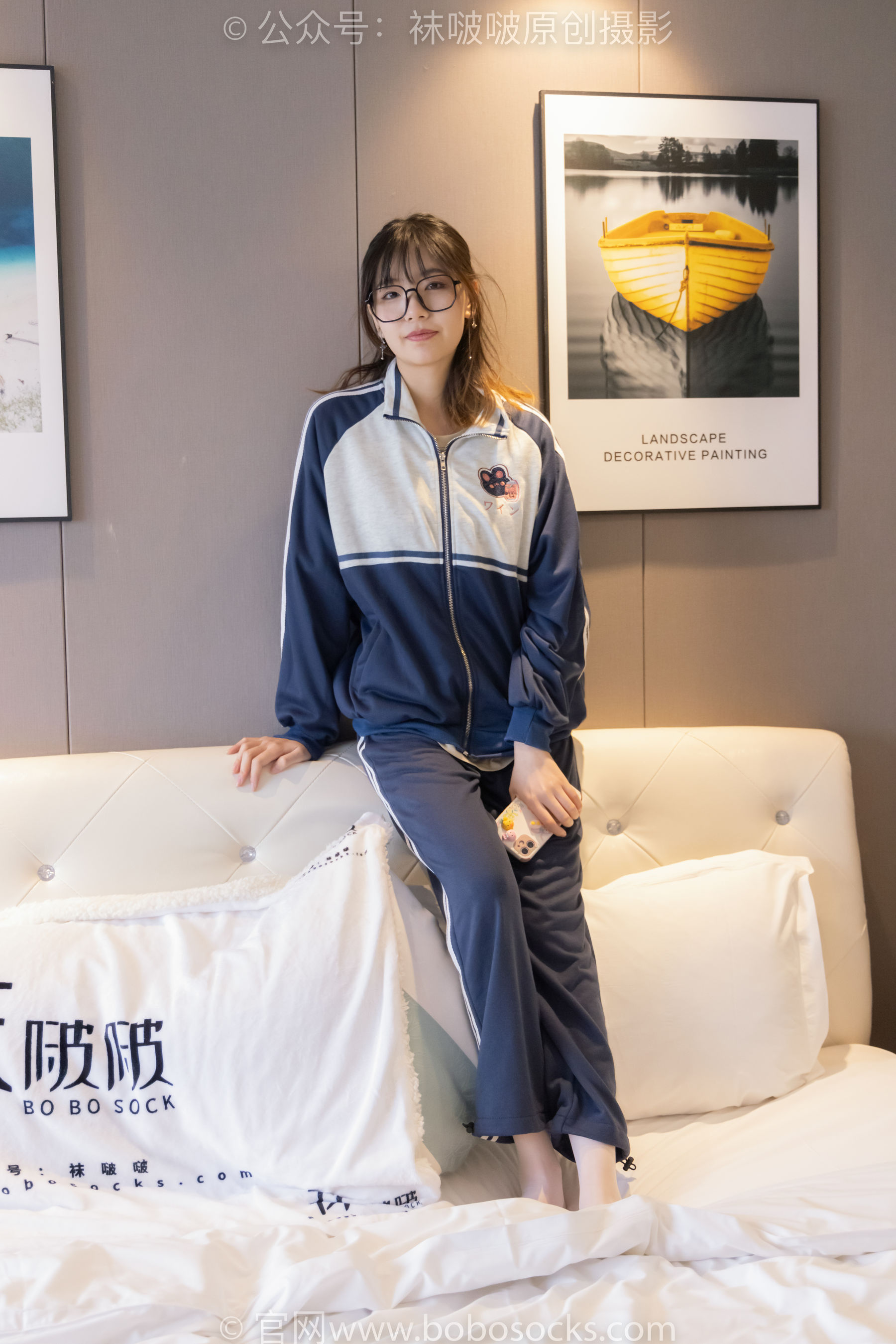BoBoSocks袜啵啵 No.226 小甜豆-运动鞋、白棉袜、白丝