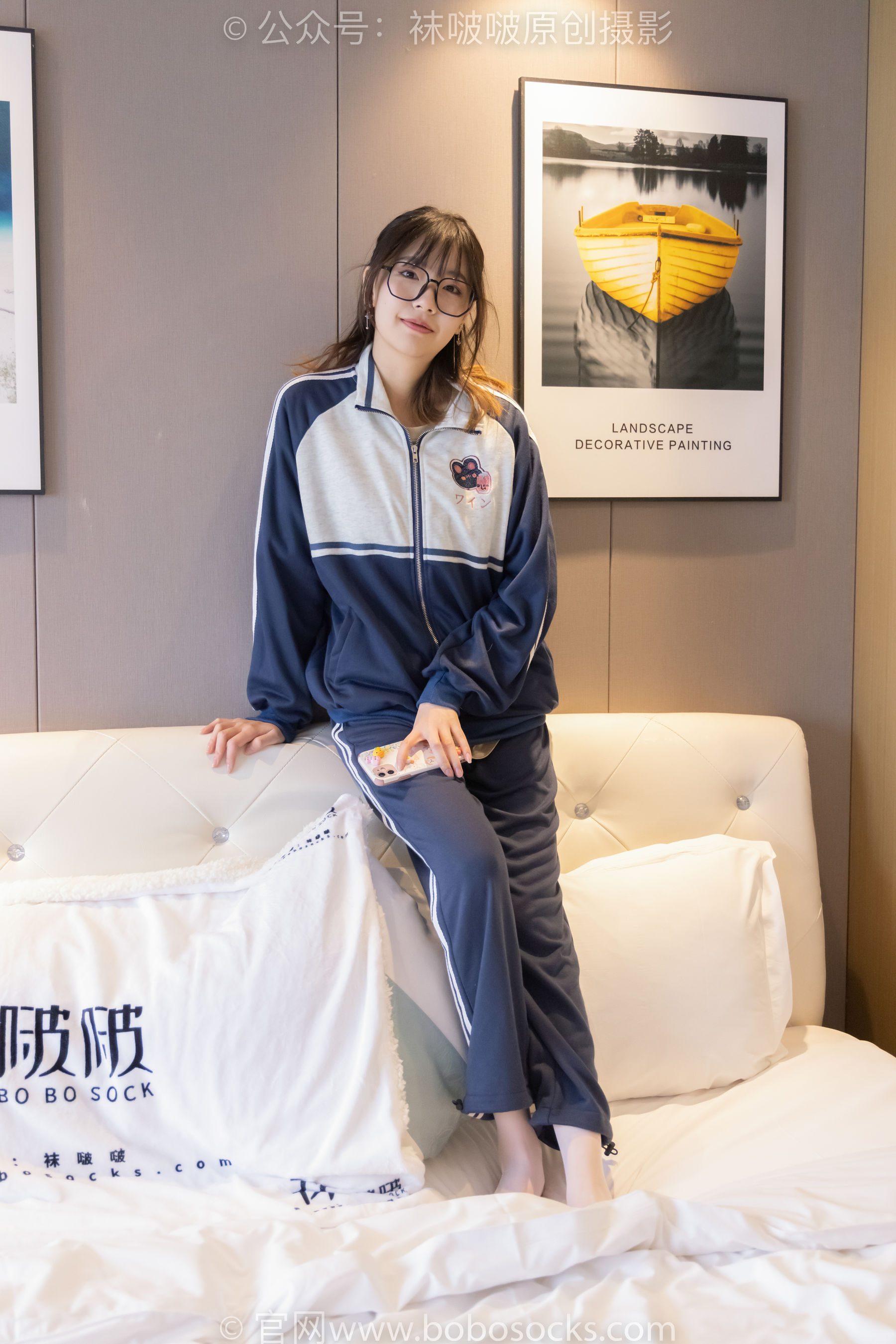 BoBoSocks袜啵啵 No.226 小甜豆-运动鞋、白棉袜、白丝