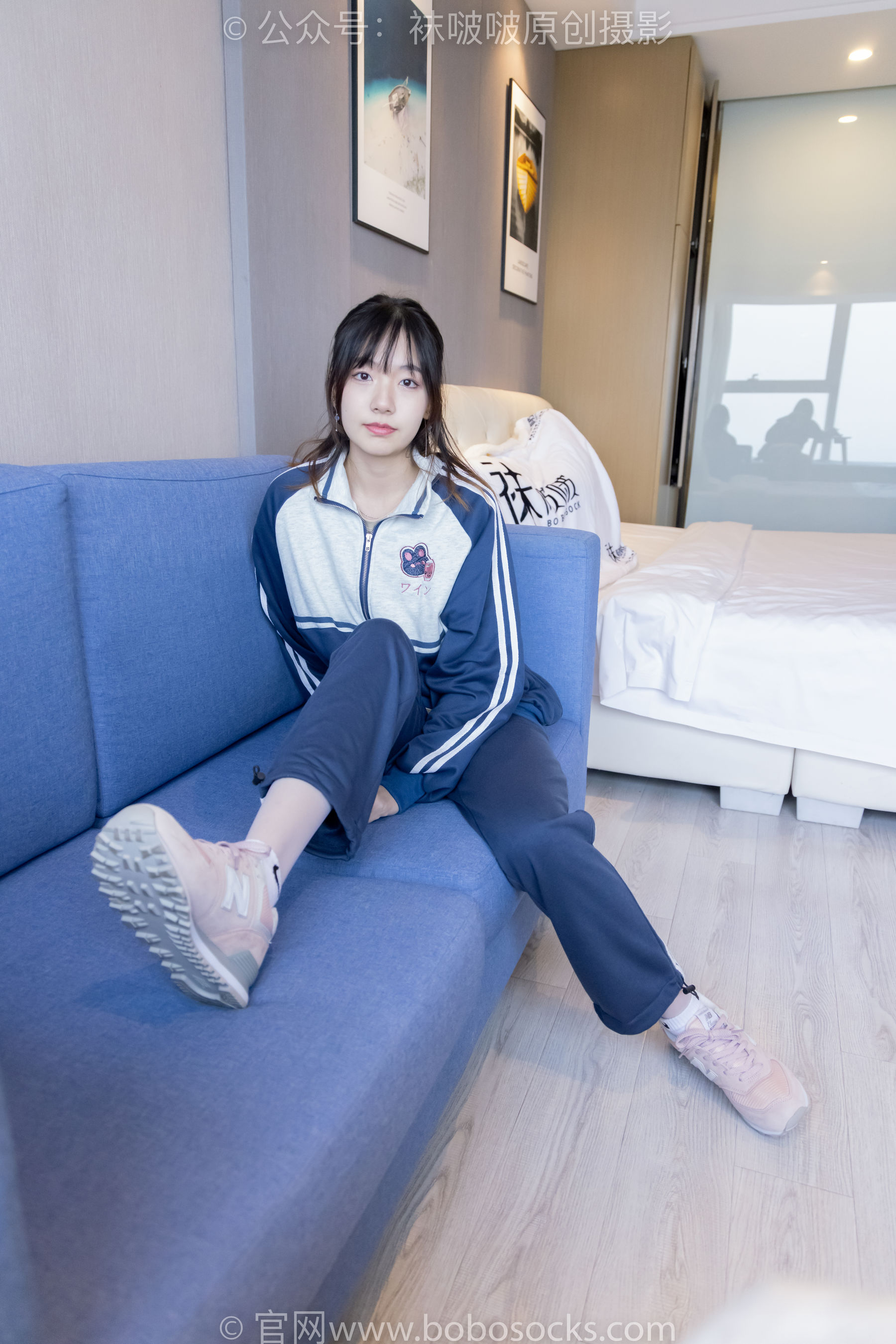 BoBoSocks袜啵啵 No.226 小甜豆-运动鞋、白棉袜、白丝