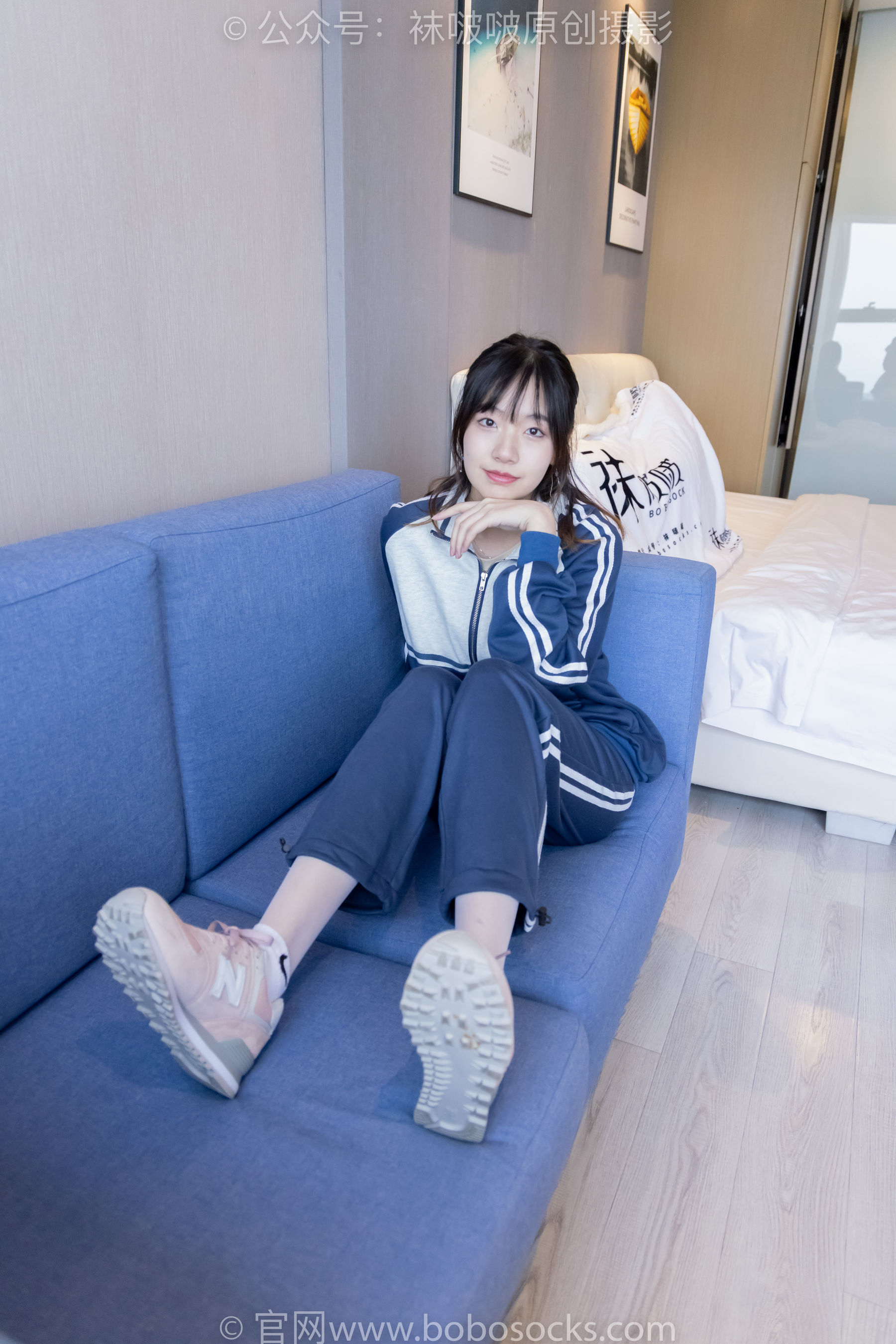 BoBoSocks袜啵啵 No.226 小甜豆-运动鞋、白棉袜、白丝