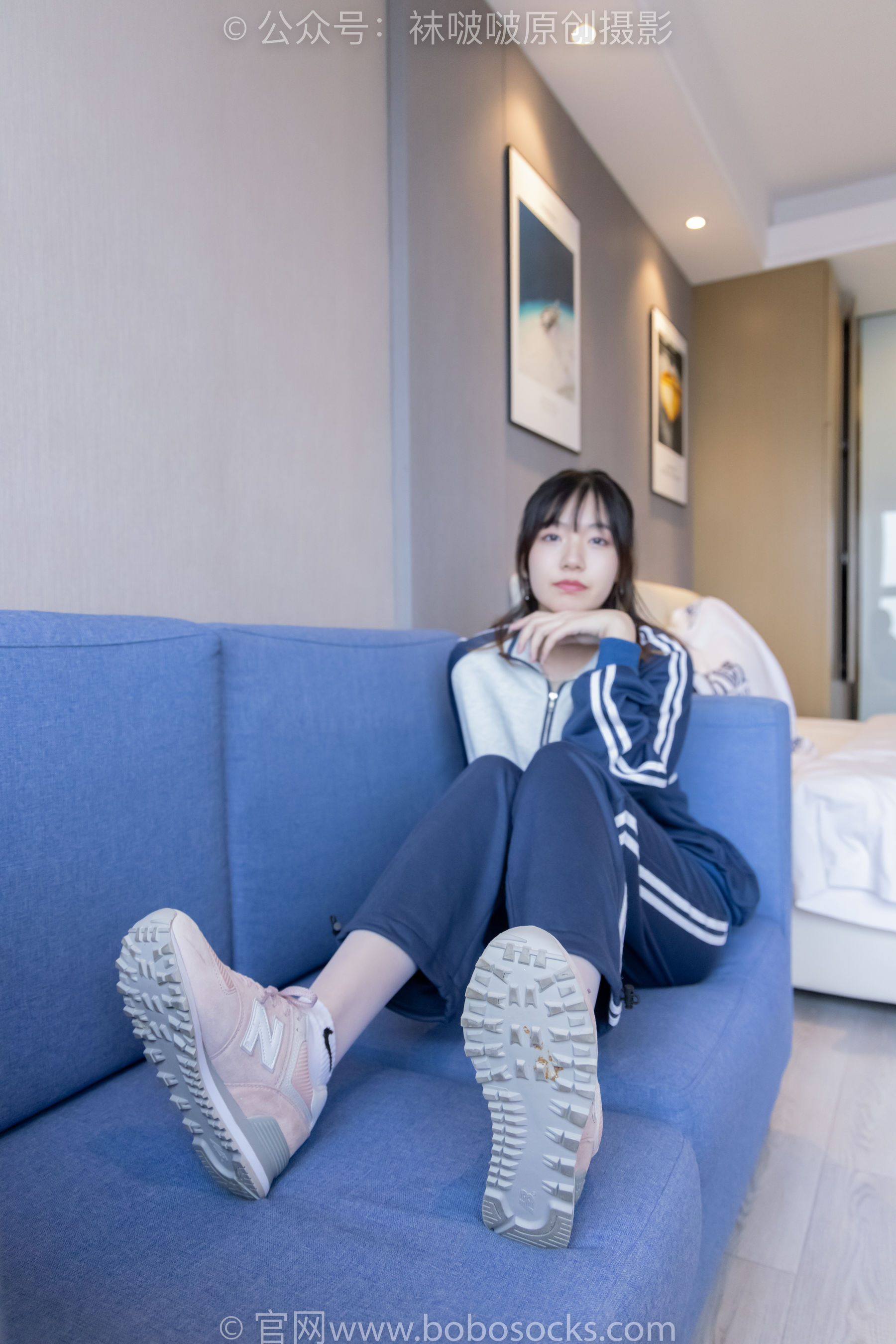BoBoSocks袜啵啵 No.226 小甜豆-运动鞋、白棉袜、白丝