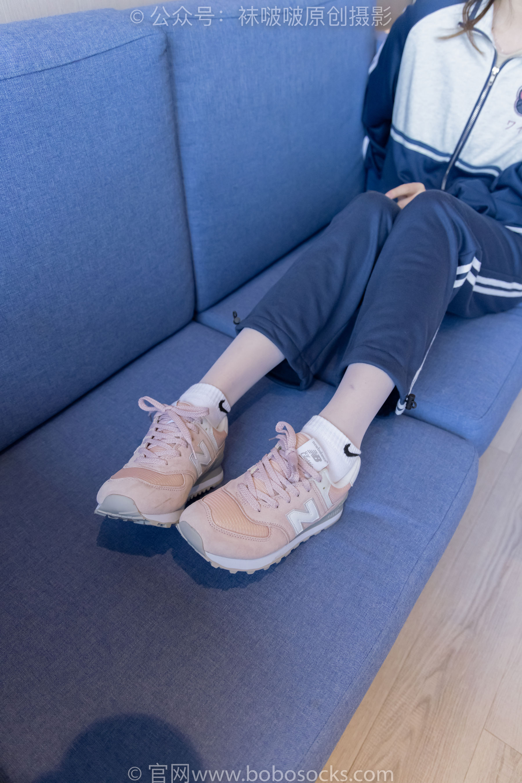 BoBoSocks袜啵啵 No.226 小甜豆-运动鞋、白棉袜、白丝
