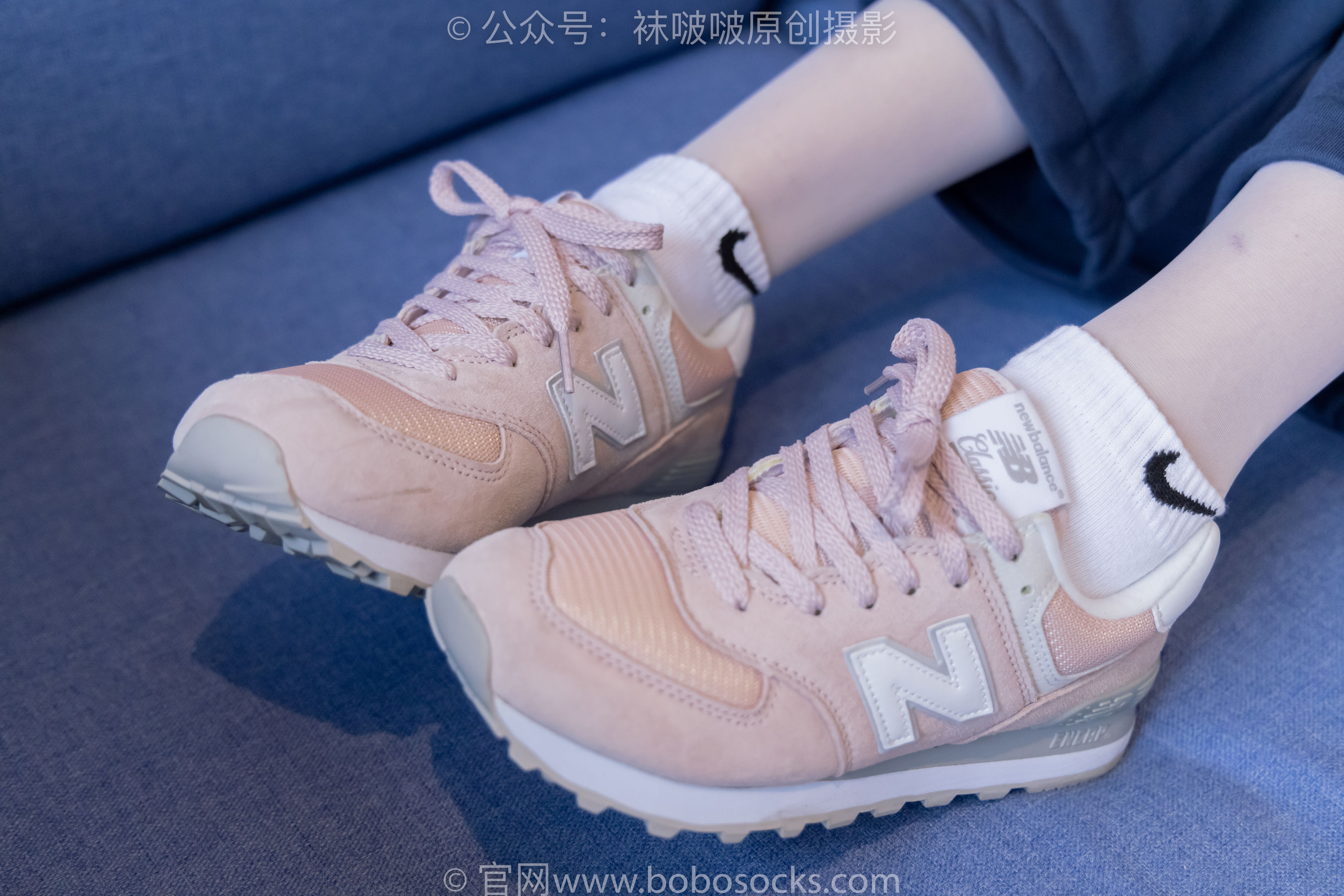 BoBoSocks袜啵啵 No.226 小甜豆-运动鞋、白棉袜、白丝