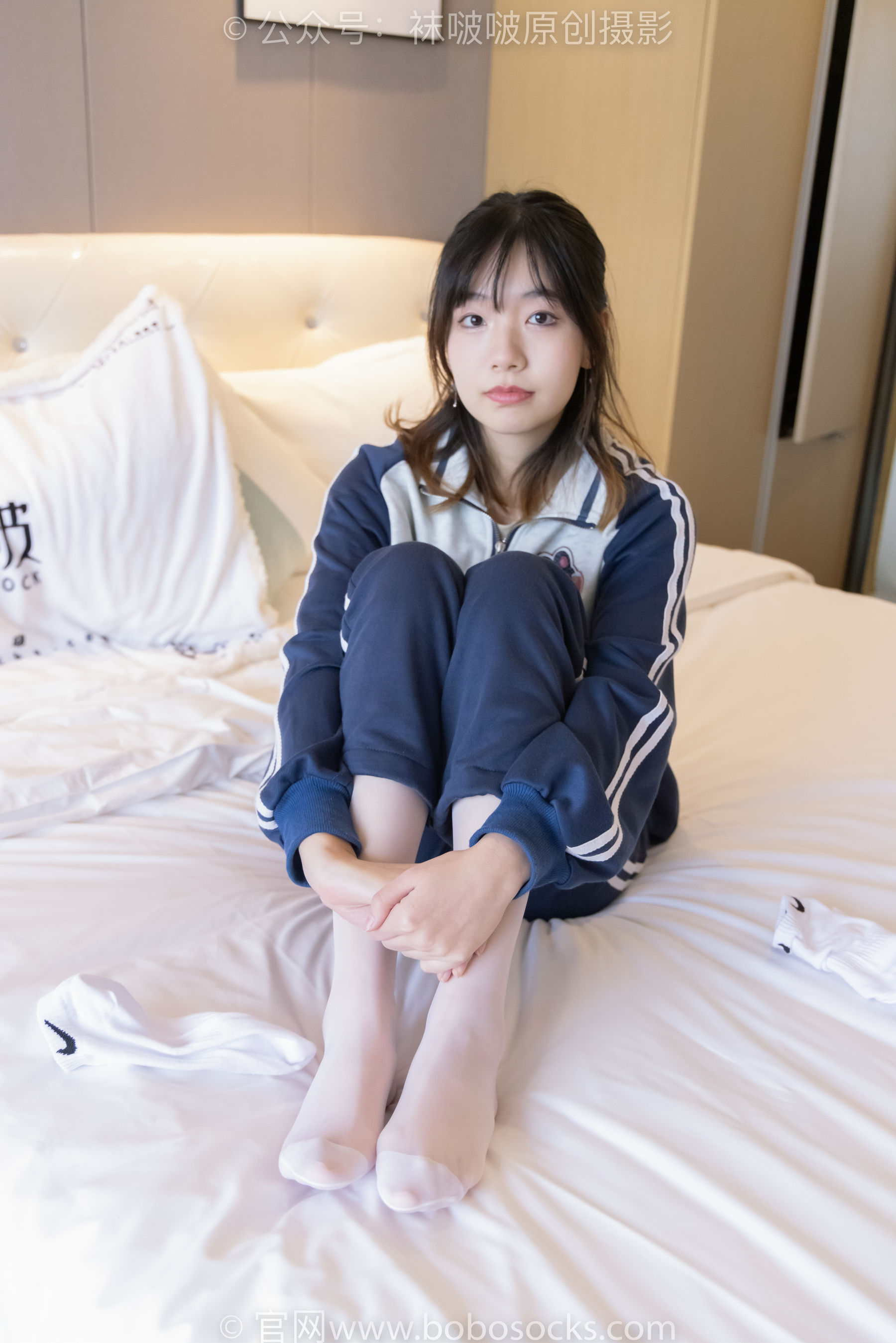 BoBoSocks袜啵啵 No.226 小甜豆-运动鞋、白棉袜、白丝