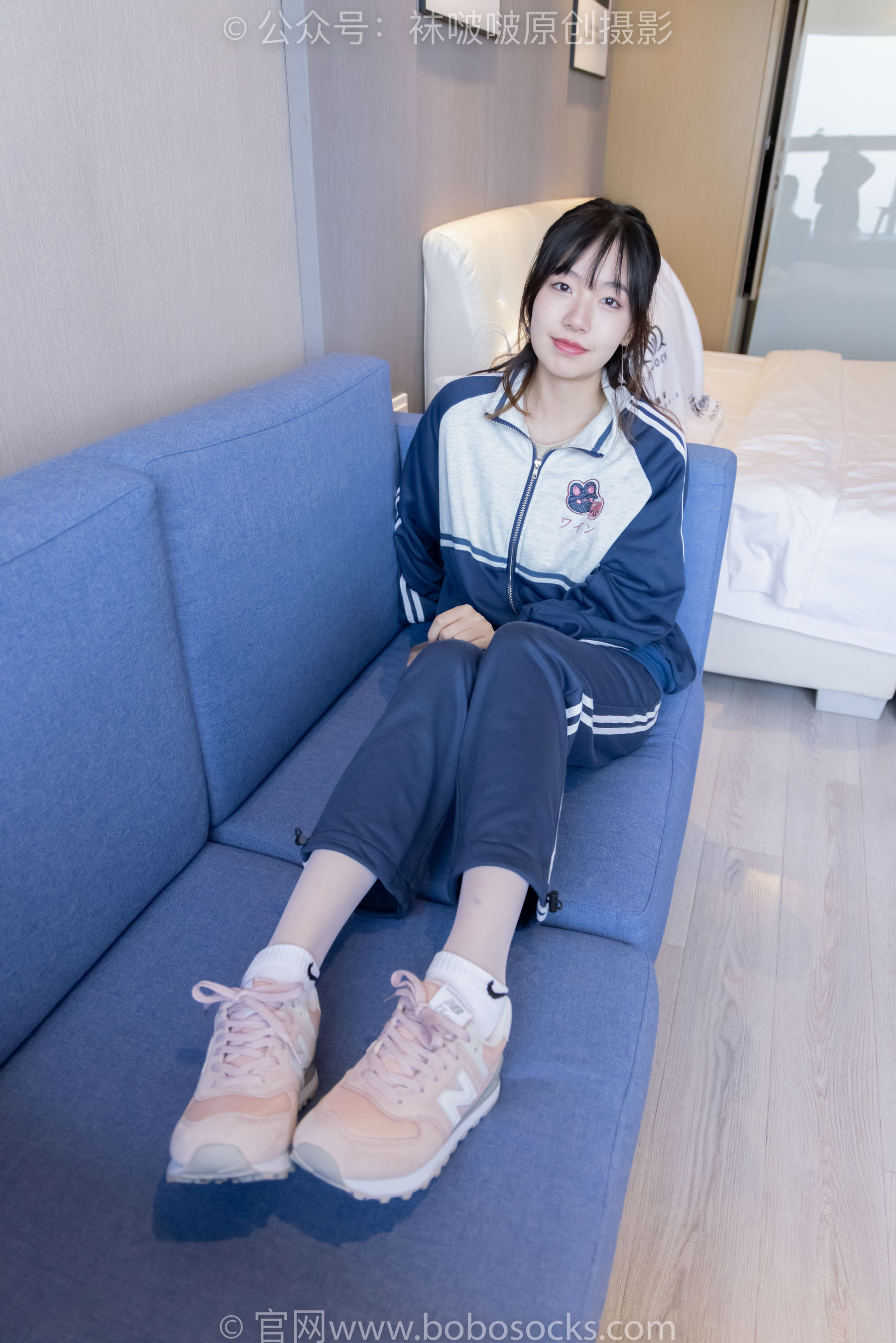BoBoSocks袜啵啵 No.226 小甜豆-运动鞋、白棉袜、白丝