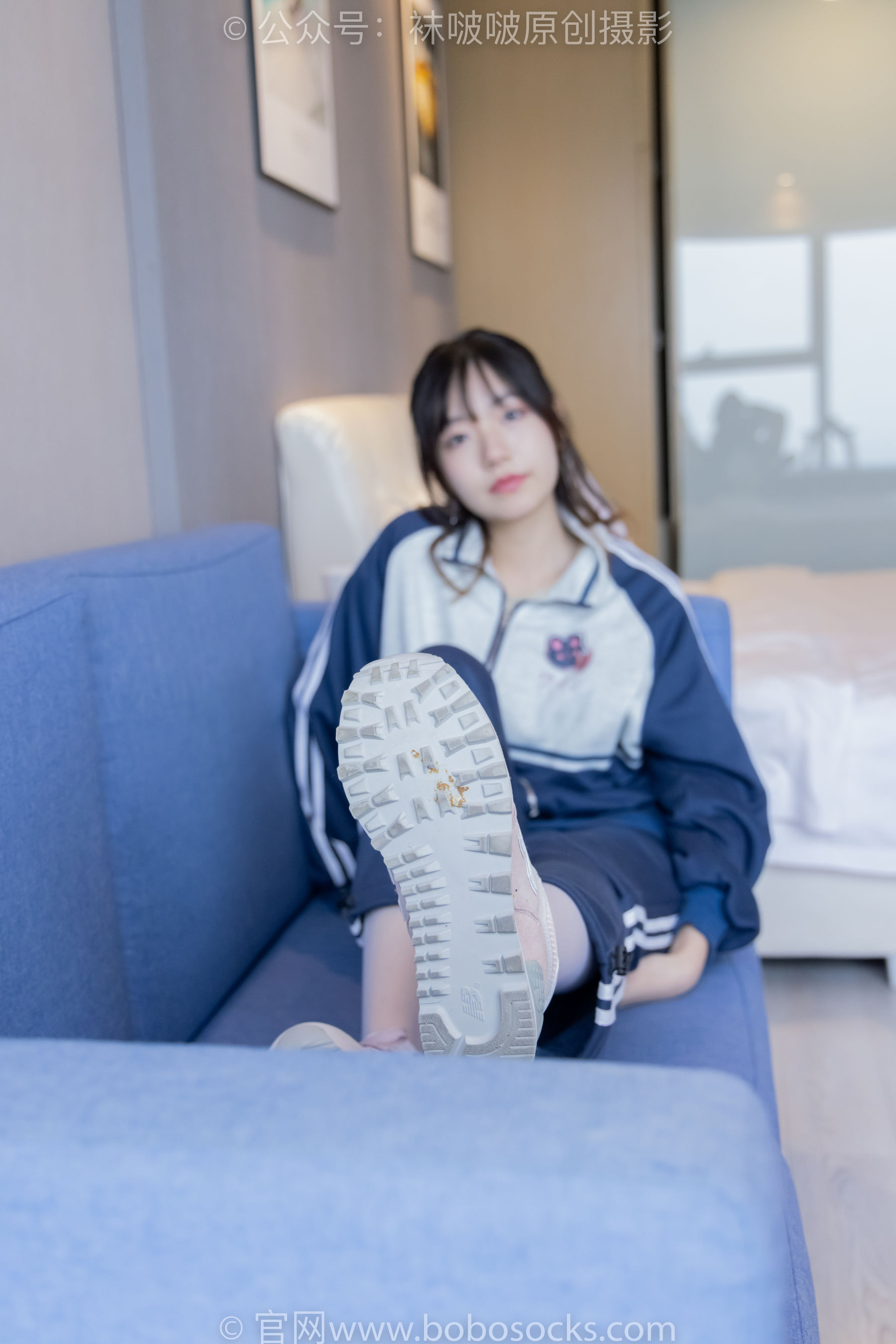 BoBoSocks袜啵啵 No.226 小甜豆-运动鞋、白棉袜、白丝