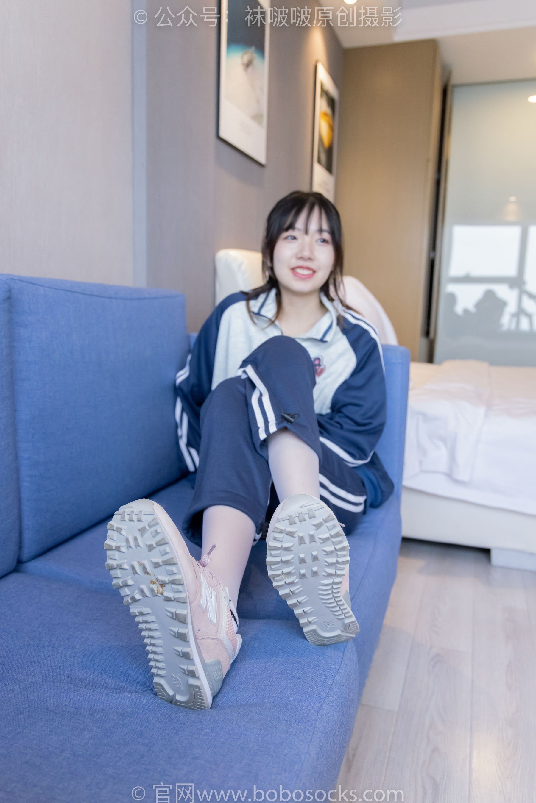 BoBoSocks袜啵啵 No.226 小甜豆-运动鞋、白棉袜、白丝