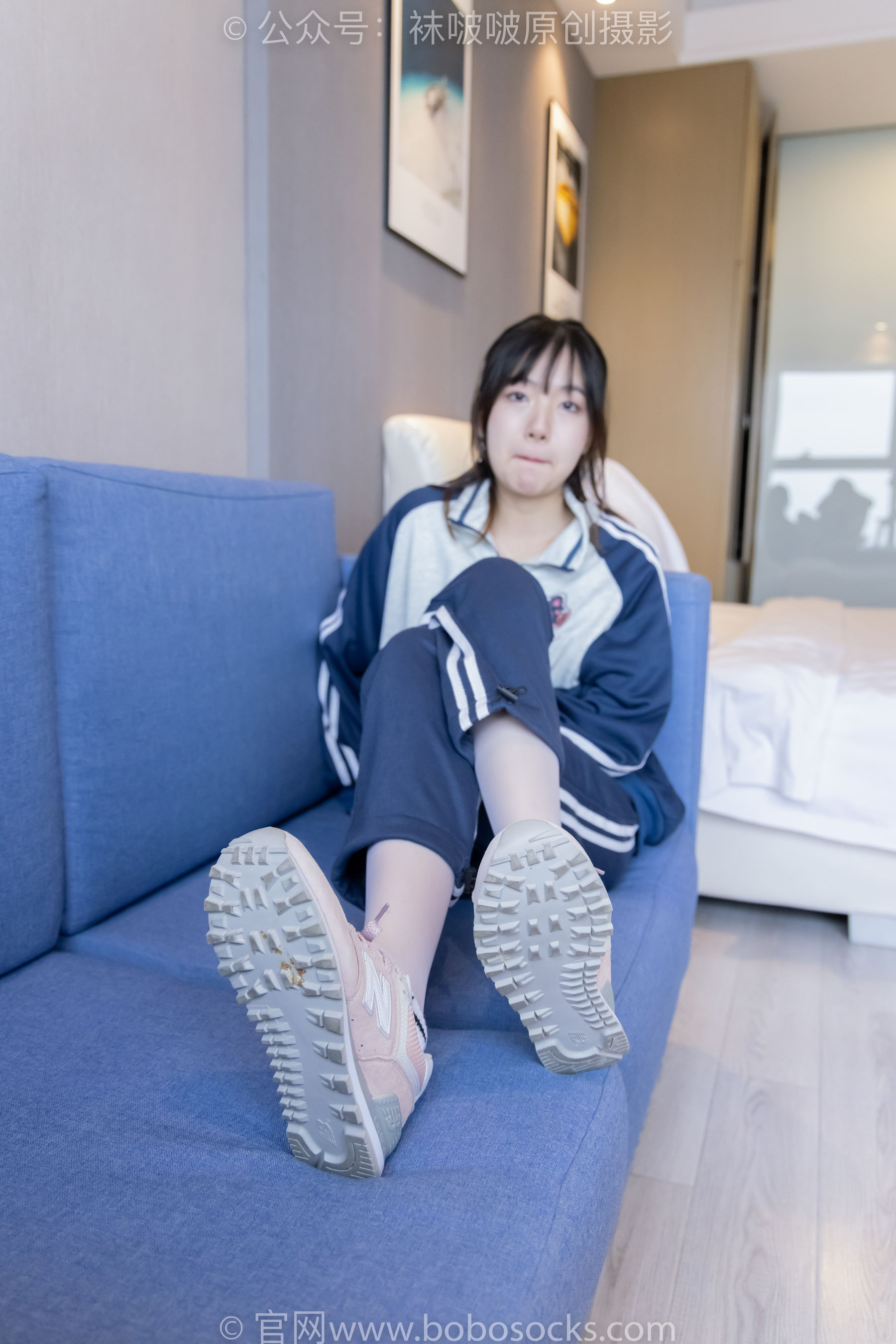 BoBoSocks袜啵啵 No.226 小甜豆-运动鞋、白棉袜、白丝