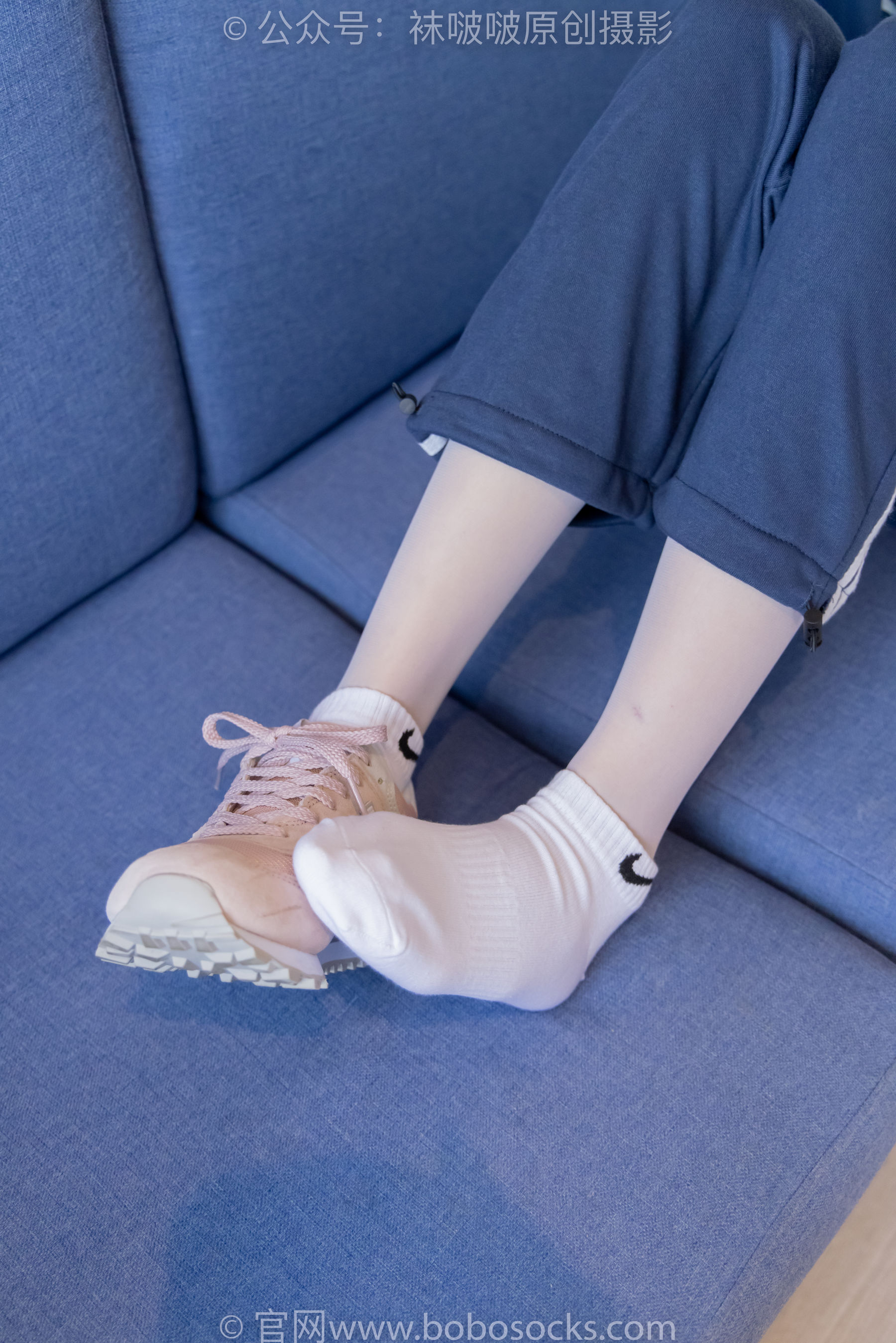 BoBoSocks袜啵啵 No.226 小甜豆-运动鞋、白棉袜、白丝