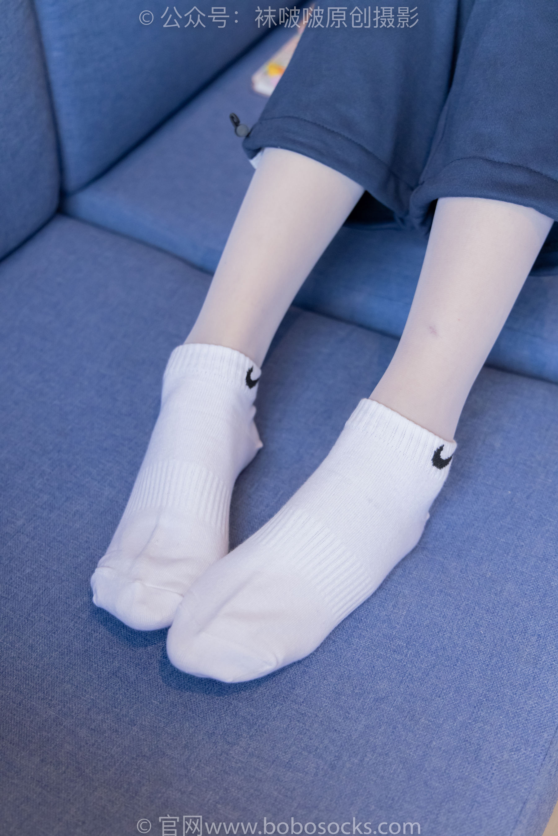 BoBoSocks袜啵啵 No.226 小甜豆-运动鞋、白棉袜、白丝