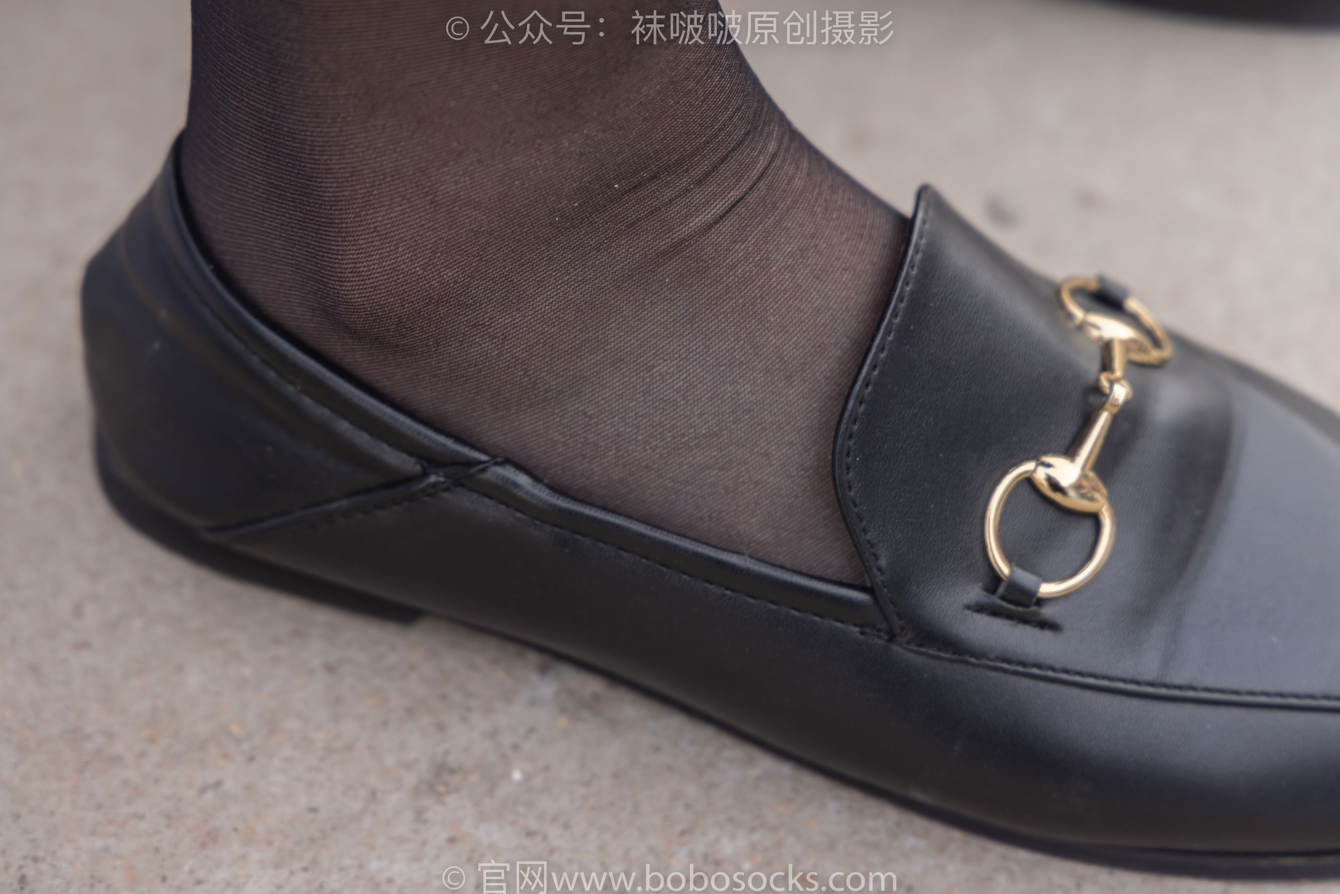 BoBoSocks袜啵啵 No.227 小甜豆-皮鞋、黑丝、裸足