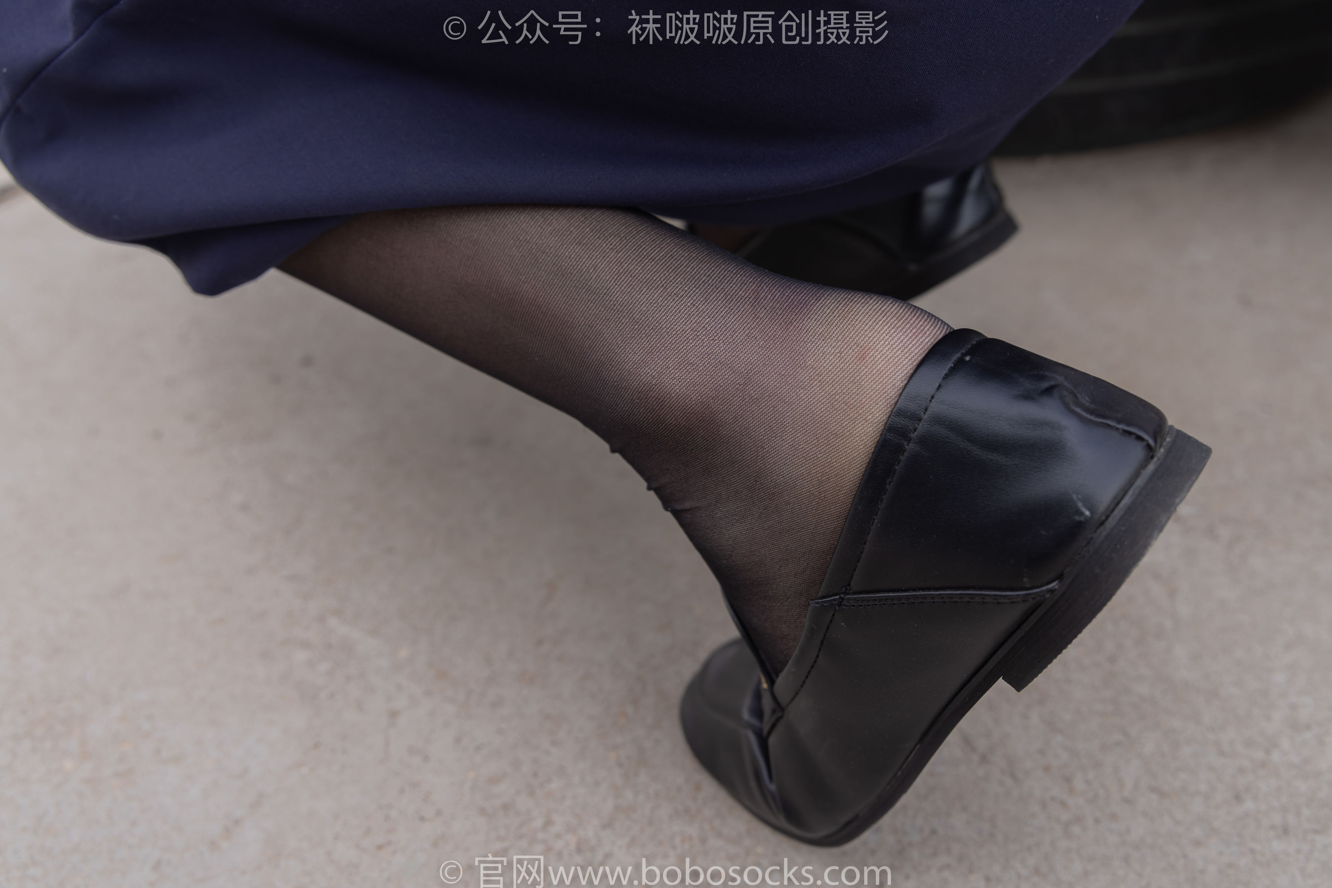 BoBoSocks袜啵啵 No.227 小甜豆-皮鞋、黑丝、裸足