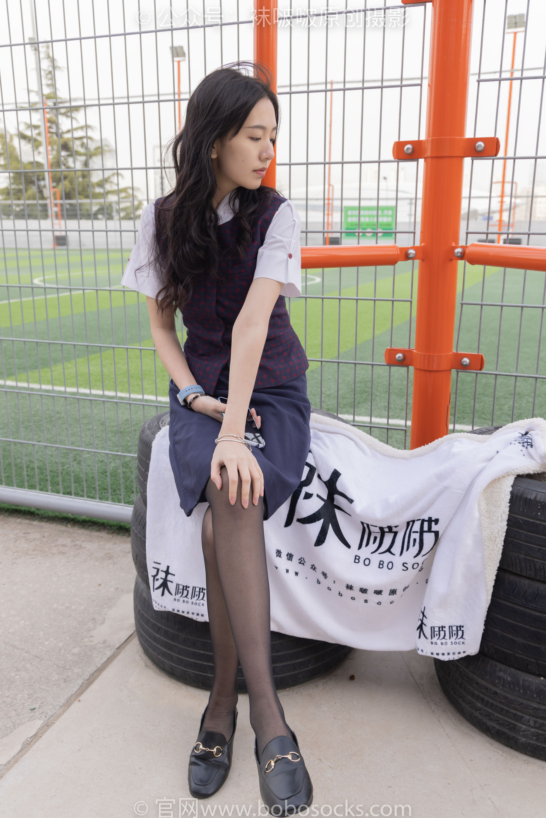 BoBoSocks袜啵啵 No.227 小甜豆-皮鞋、黑丝、裸足