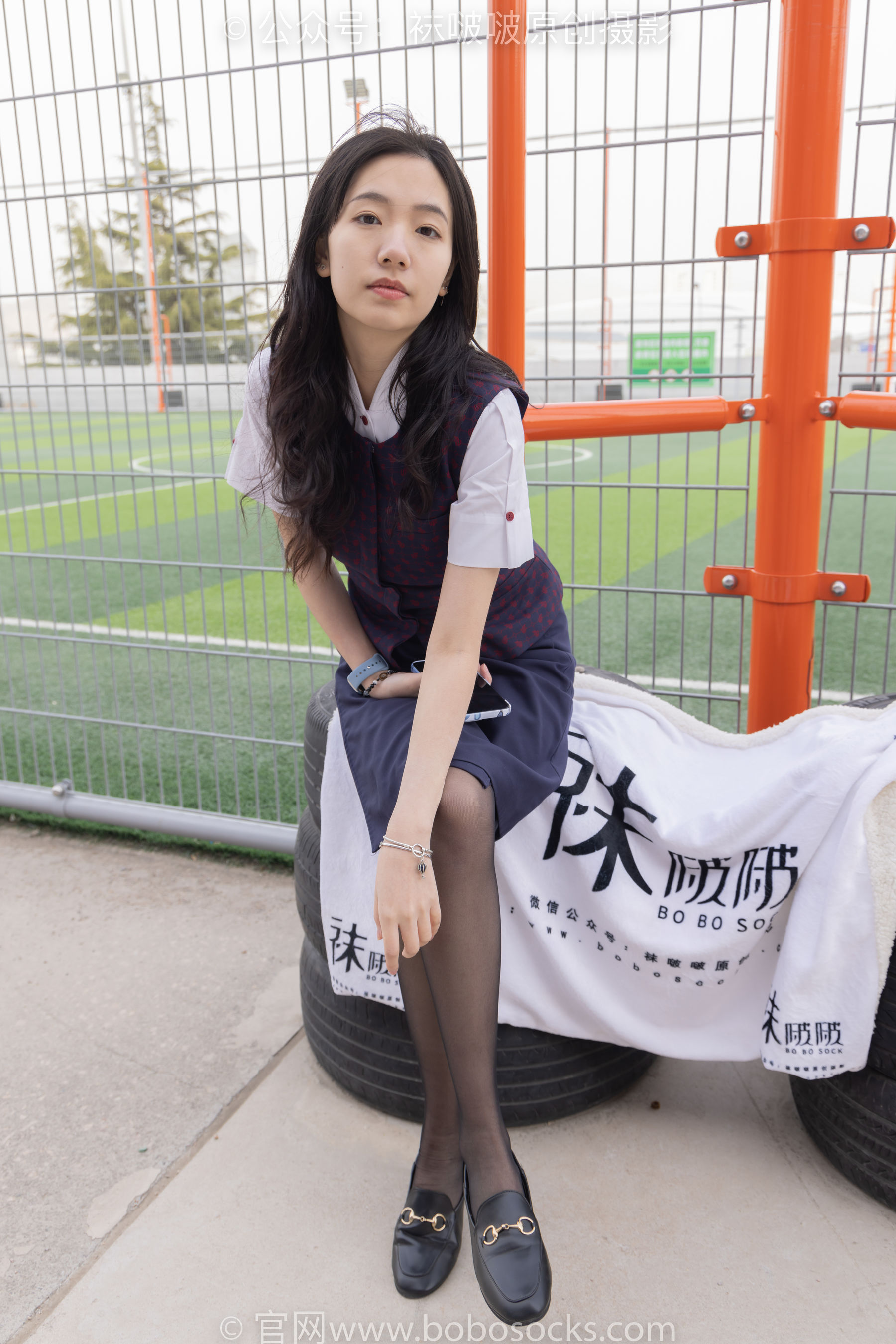 BoBoSocks袜啵啵 No.227 小甜豆-皮鞋、黑丝、裸足