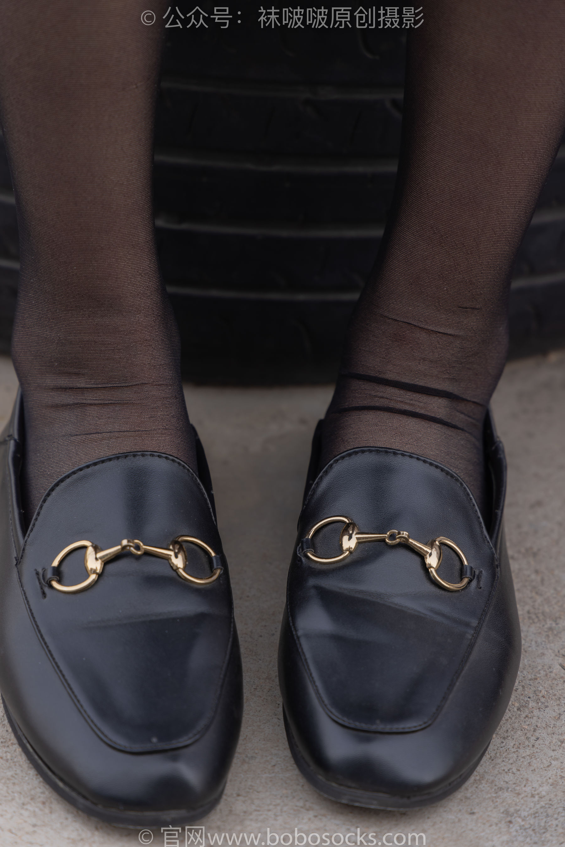 BoBoSocks袜啵啵 No.227 小甜豆-皮鞋、黑丝、裸足