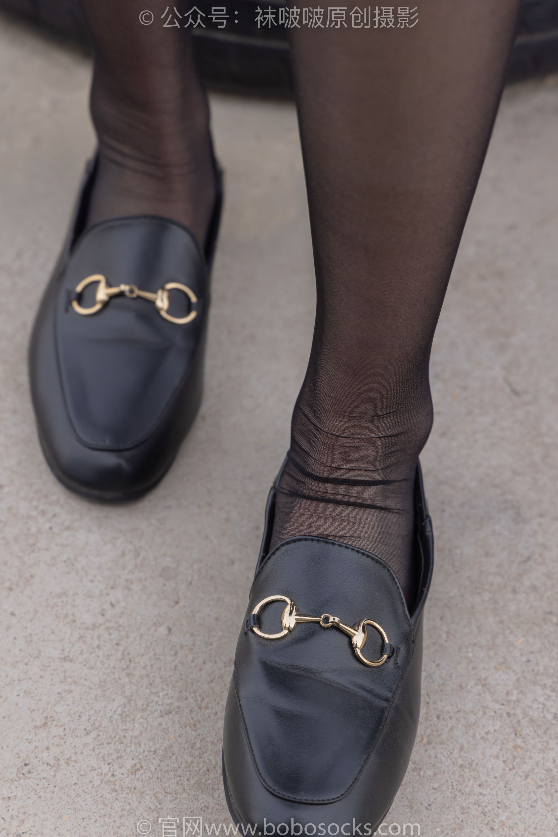 BoBoSocks袜啵啵 No.227 小甜豆-皮鞋、黑丝、裸足