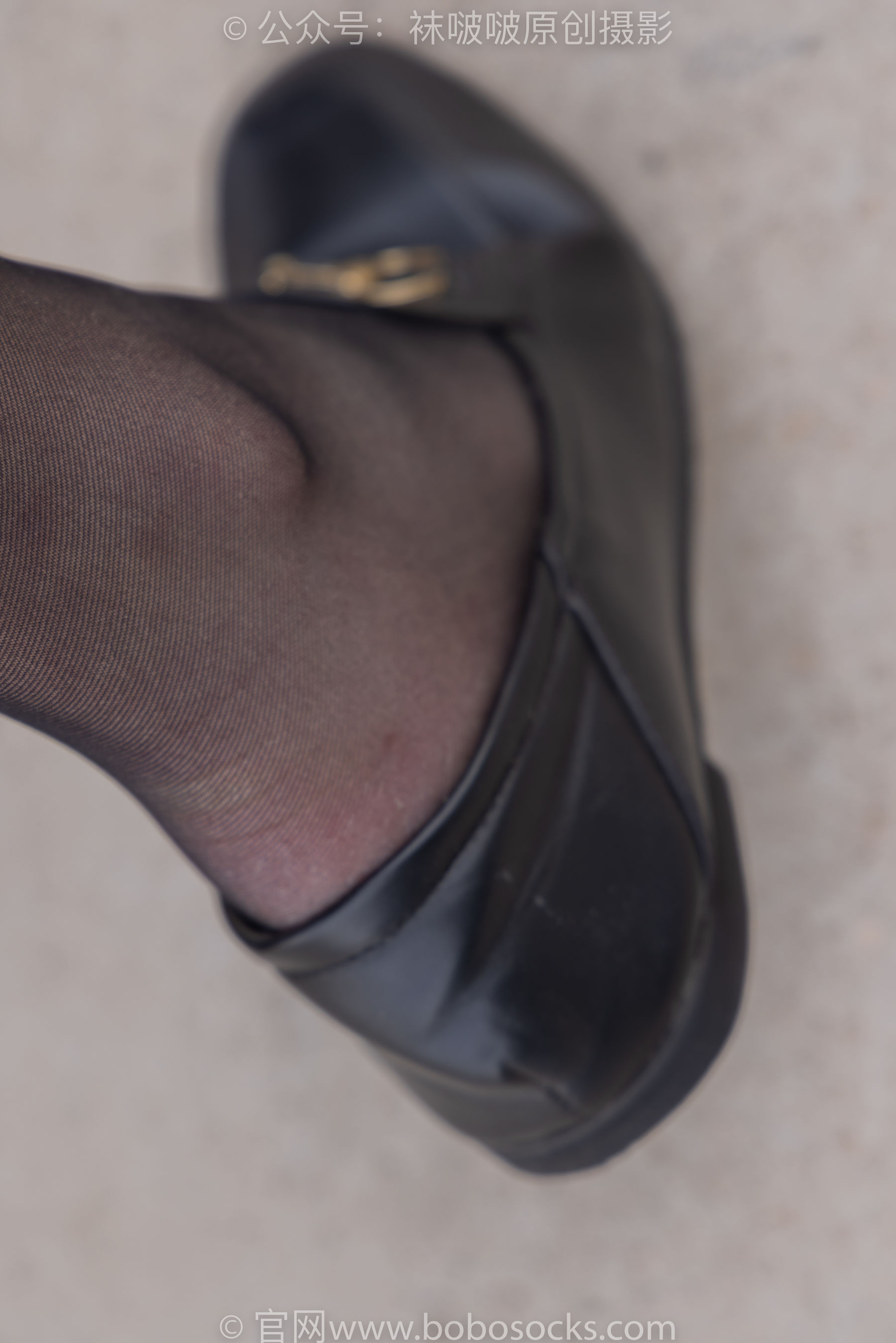 BoBoSocks袜啵啵 No.227 小甜豆-皮鞋、黑丝、裸足