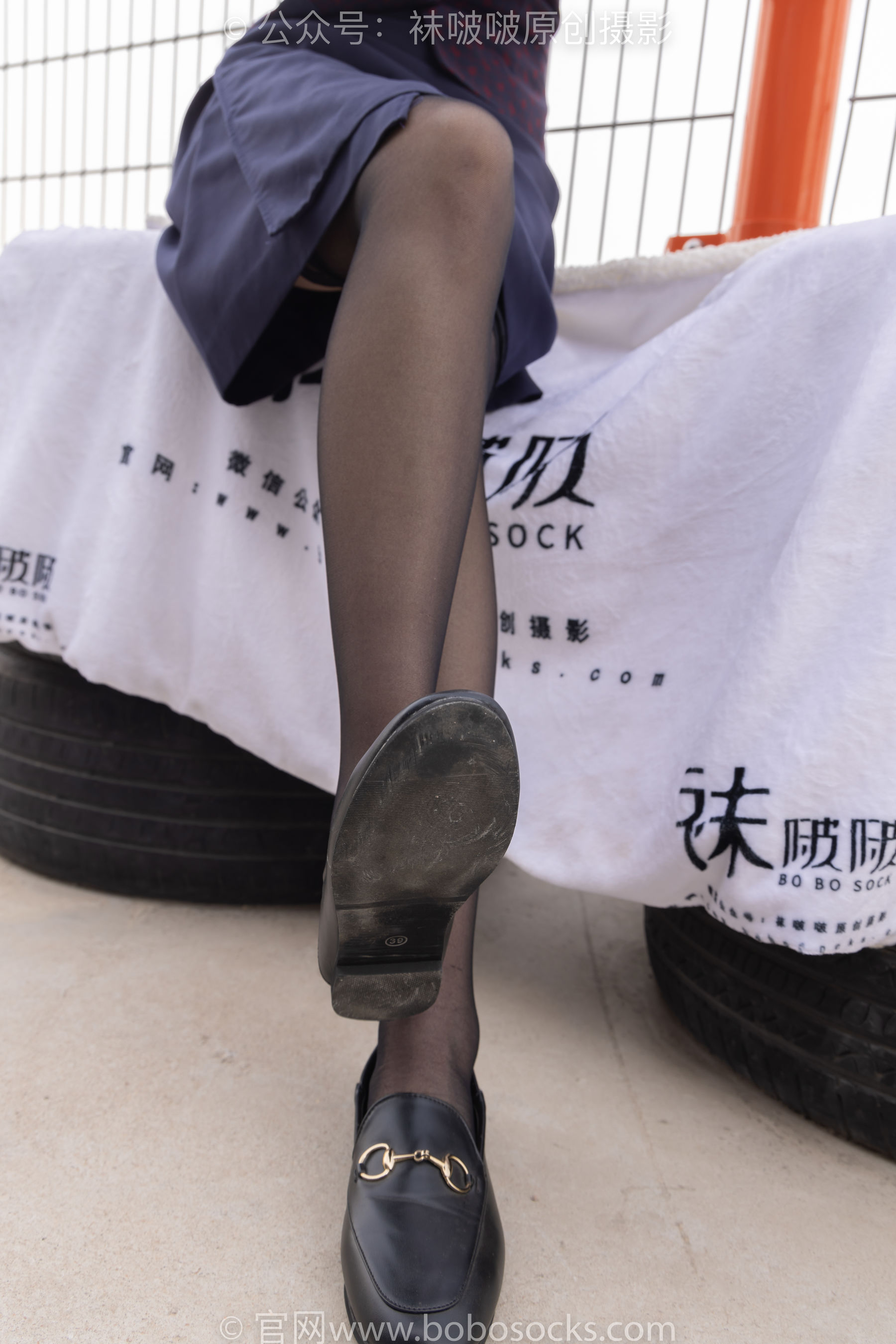 BoBoSocks袜啵啵 No.227 小甜豆-皮鞋、黑丝、裸足