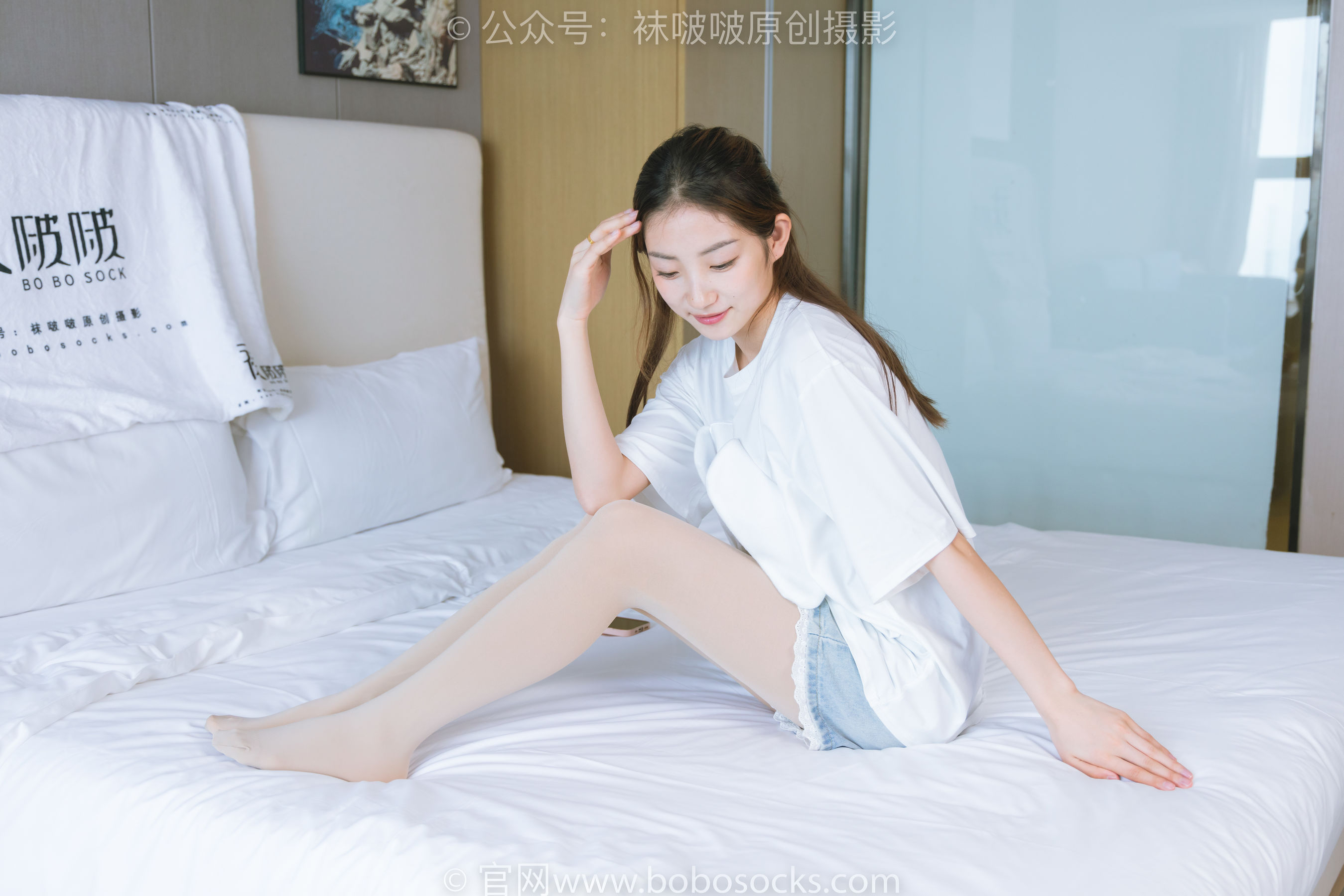 BoBoSocks袜啵啵 No.228 小沫-板鞋、厚肉丝、裸足