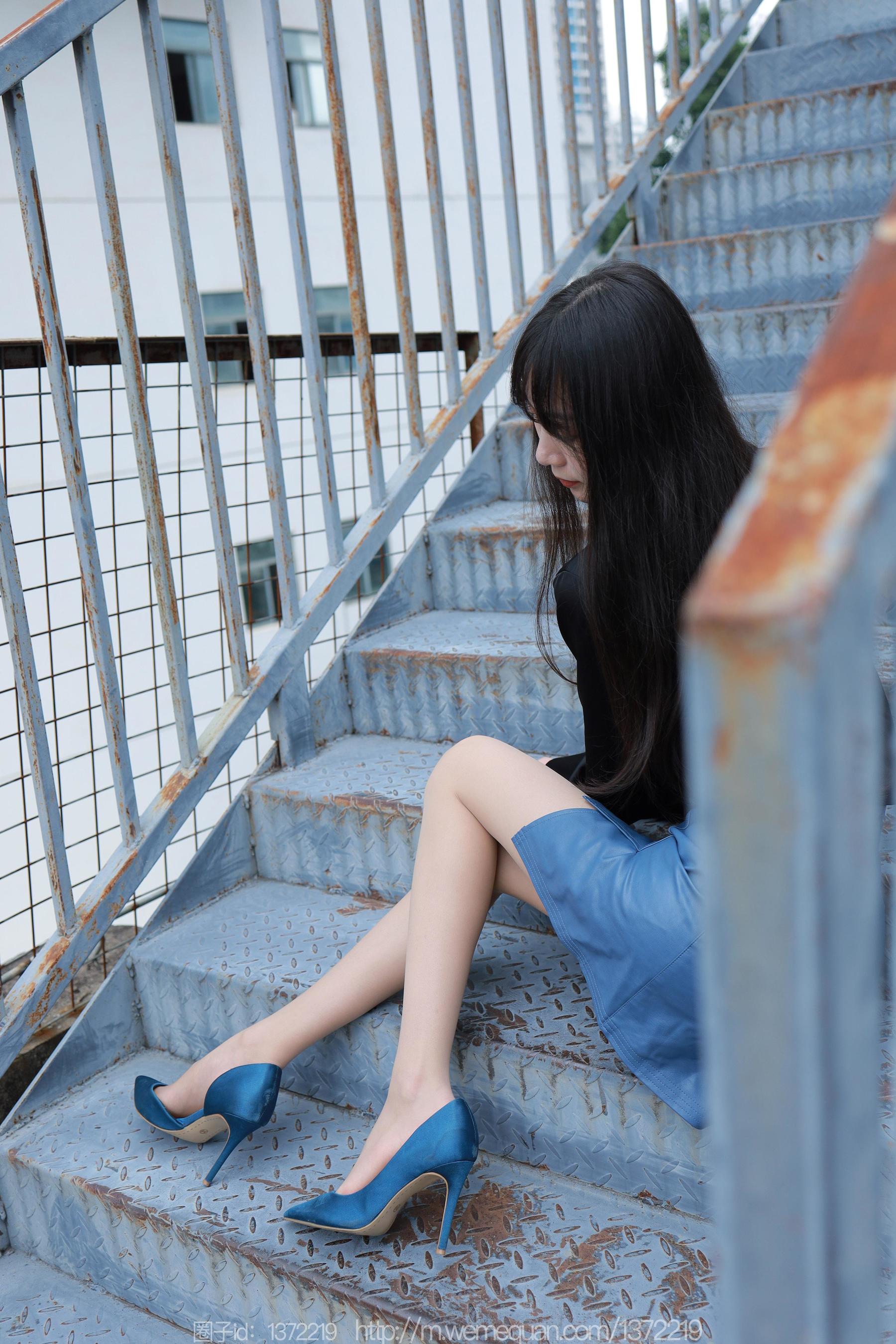 IESS异思趣向 - 模特：团团 《迷人的蓝色》
