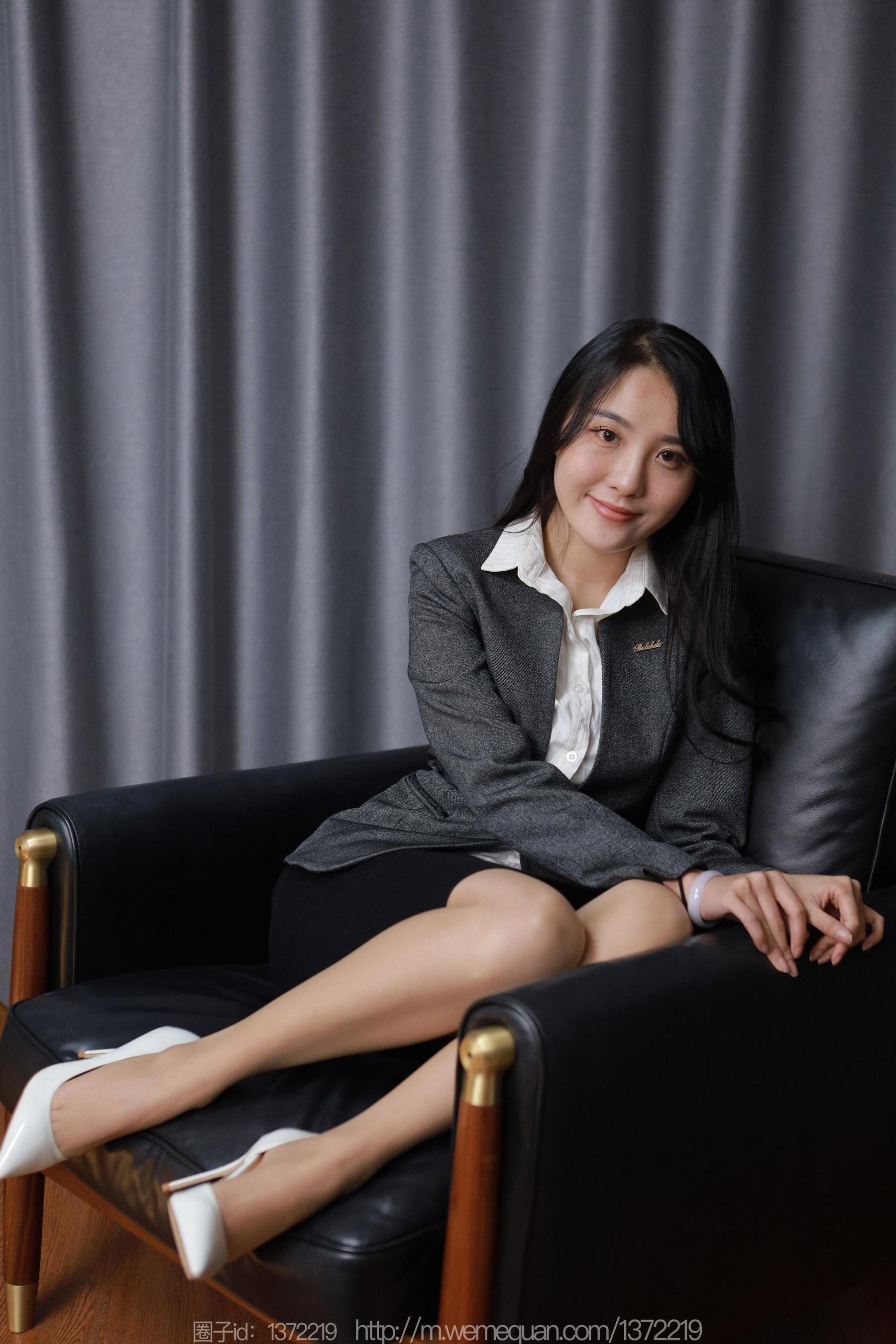 IESS异思趣向 - 模特：婉萍 《白色高跟鞋》